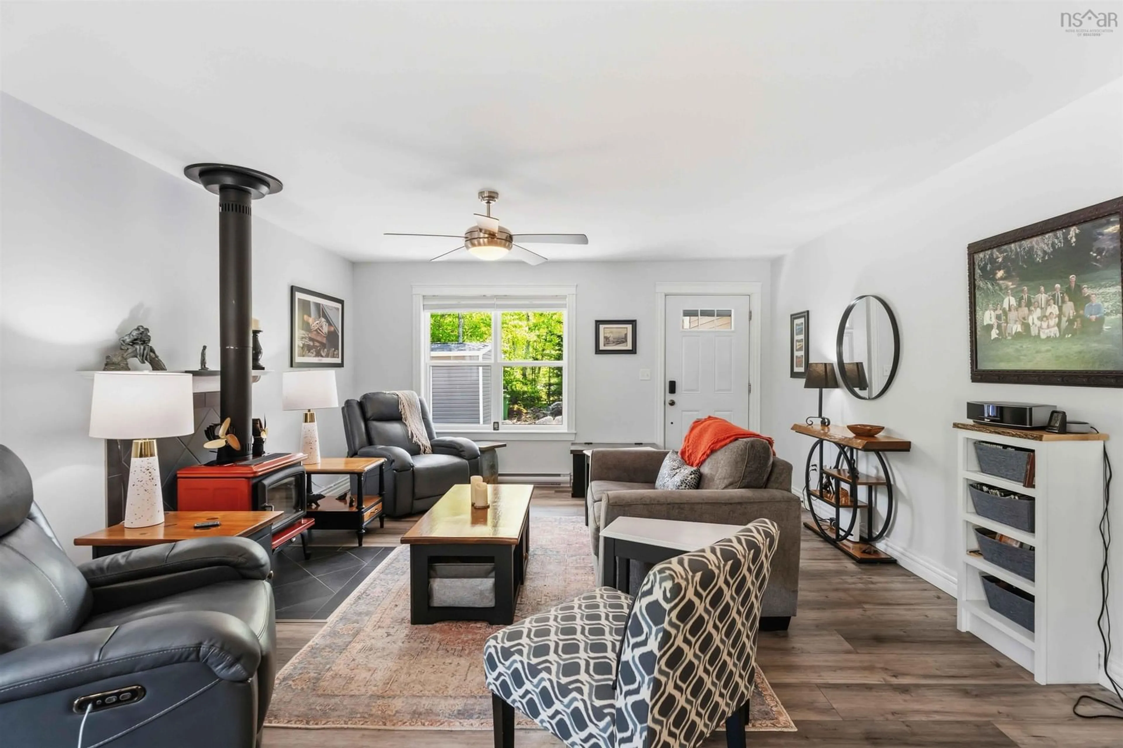 Living room with furniture, unknown for 3344 Highway 12, Welton Landing Nova Scotia B4N 3V8