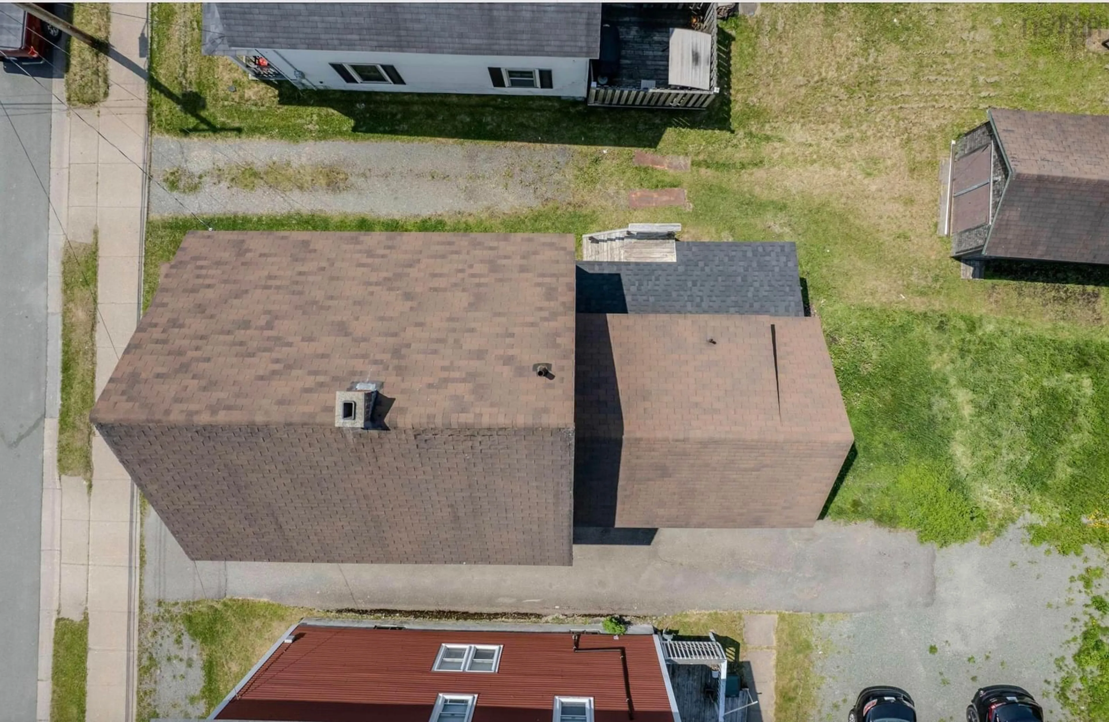 A pic from outside/outdoor area/front of a property/back of a property/a pic from drone, building for 391 Townsend St, Sydney Nova Scotia B1P 5G3