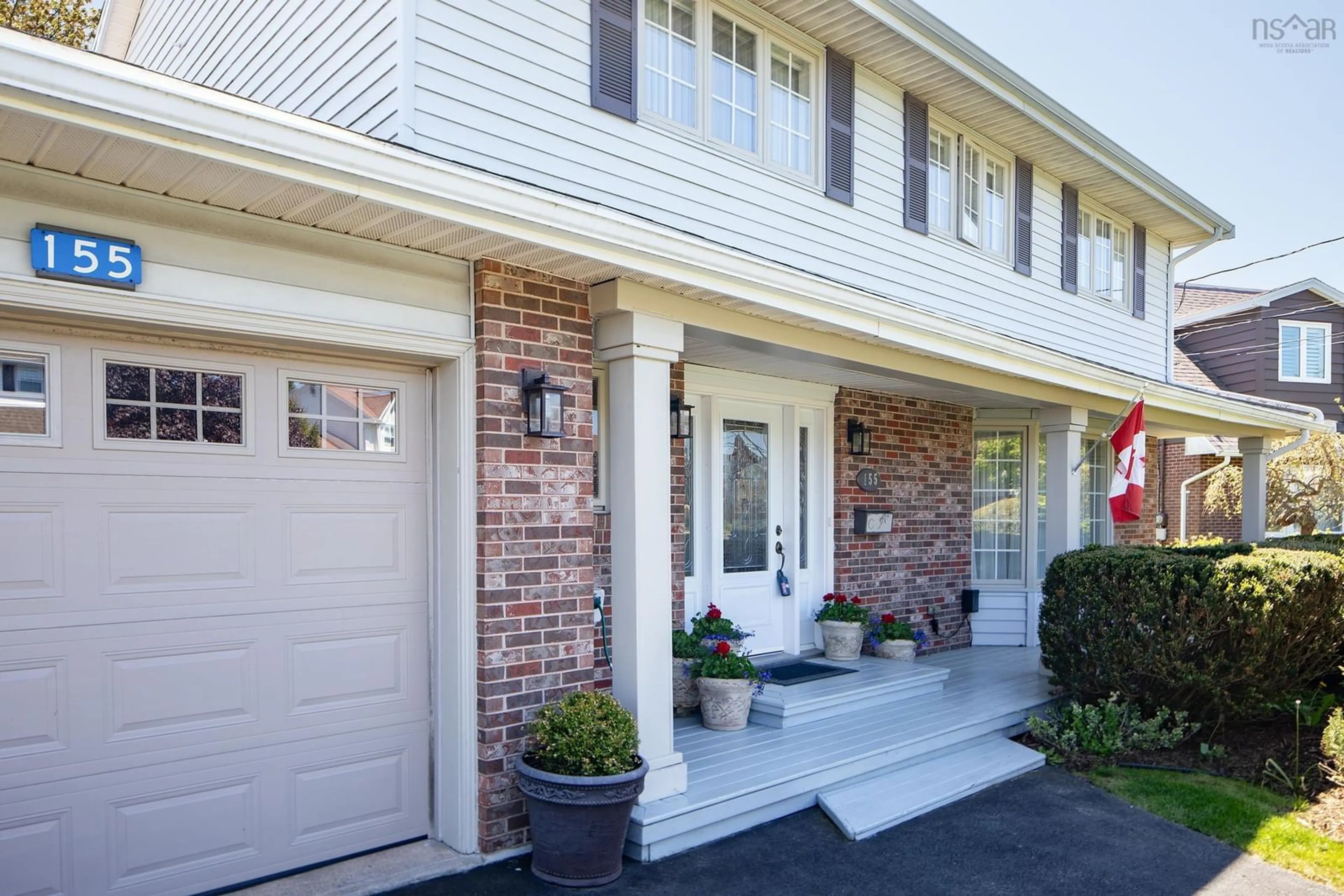 Home with brick exterior material, street for 155 Flagstone Dr, Colby Village Nova Scotia B2V 1Z7