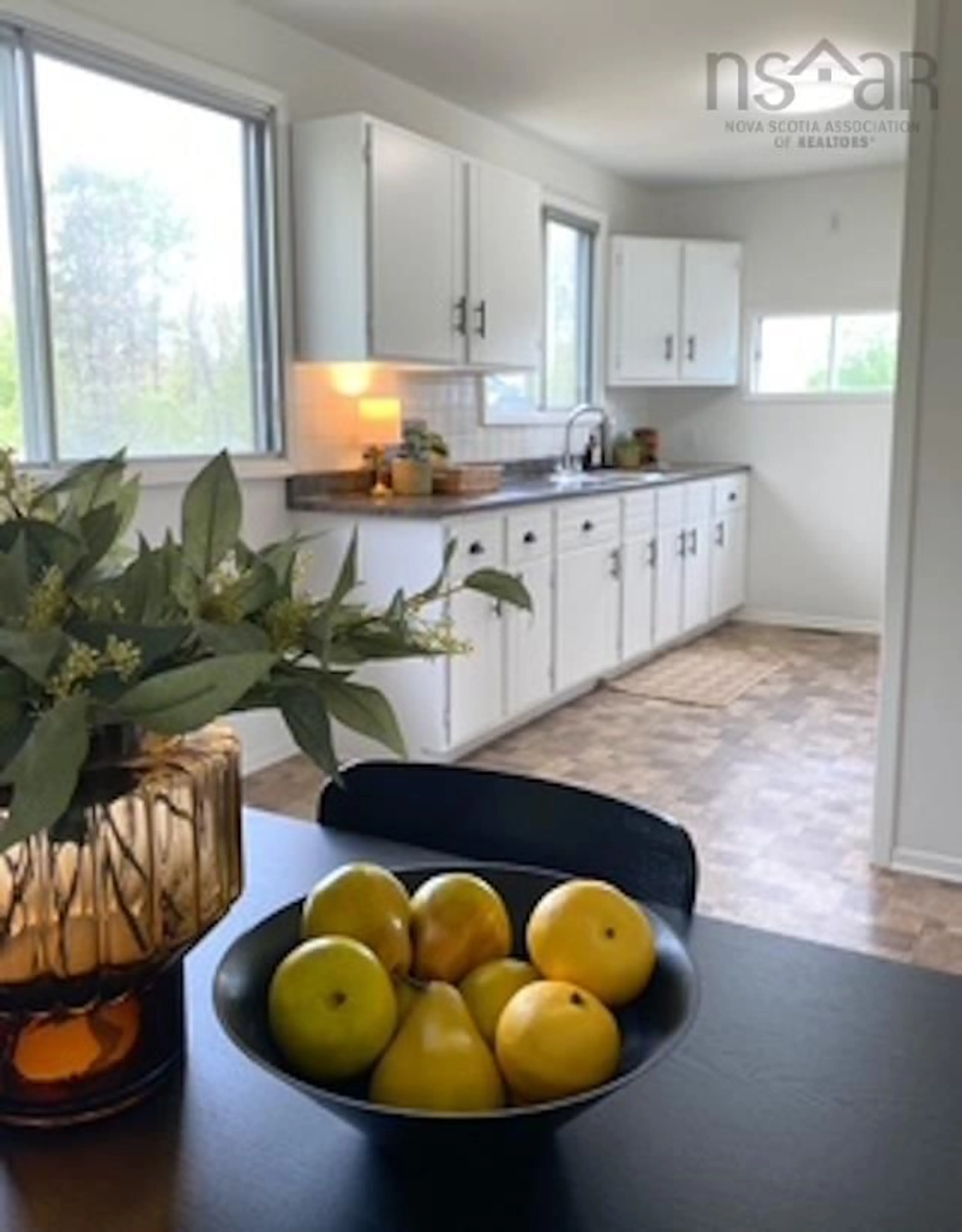 Open concept kitchen, ceramic/tile floor for 3885 Prospect Rd, North Alton Nova Scotia B4N 3V8