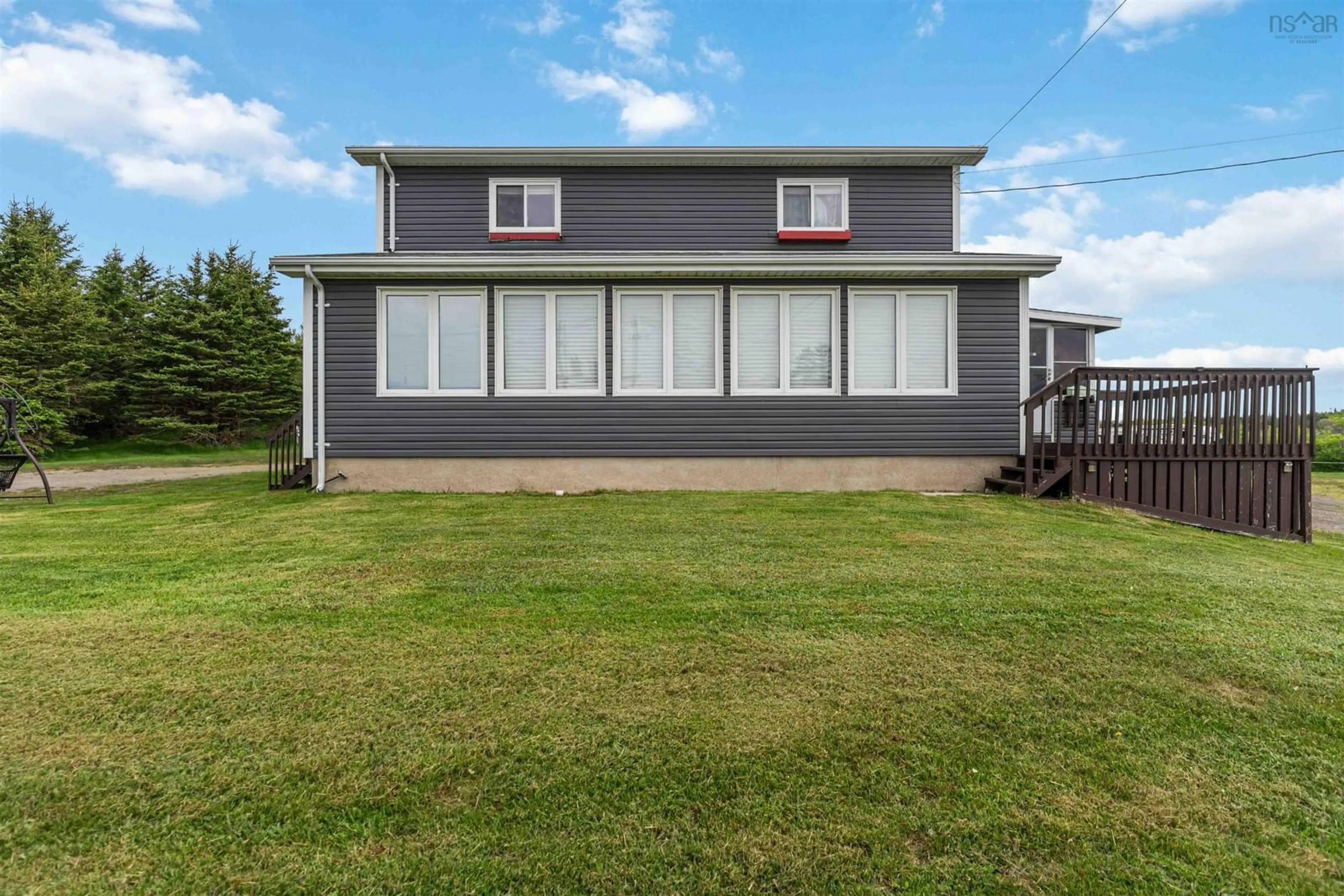 Home with vinyl exterior material, water/lake/river/ocean view for 50 Whale Cove Rd, Whale Cove Nova Scotia B0V 1E0