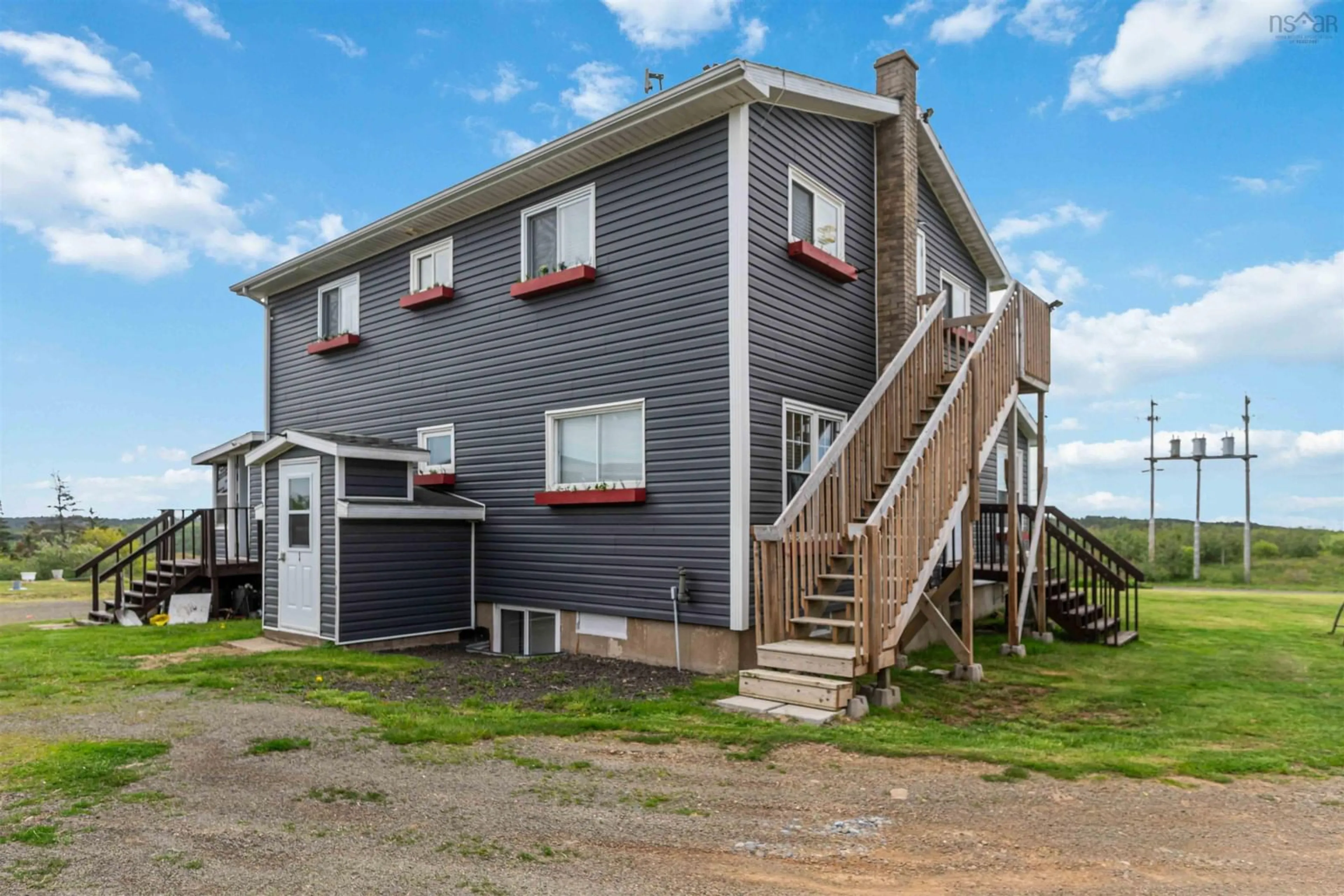 Home with vinyl exterior material, building for 50 Whale Cove Rd, Whale Cove Nova Scotia B0V 1E0