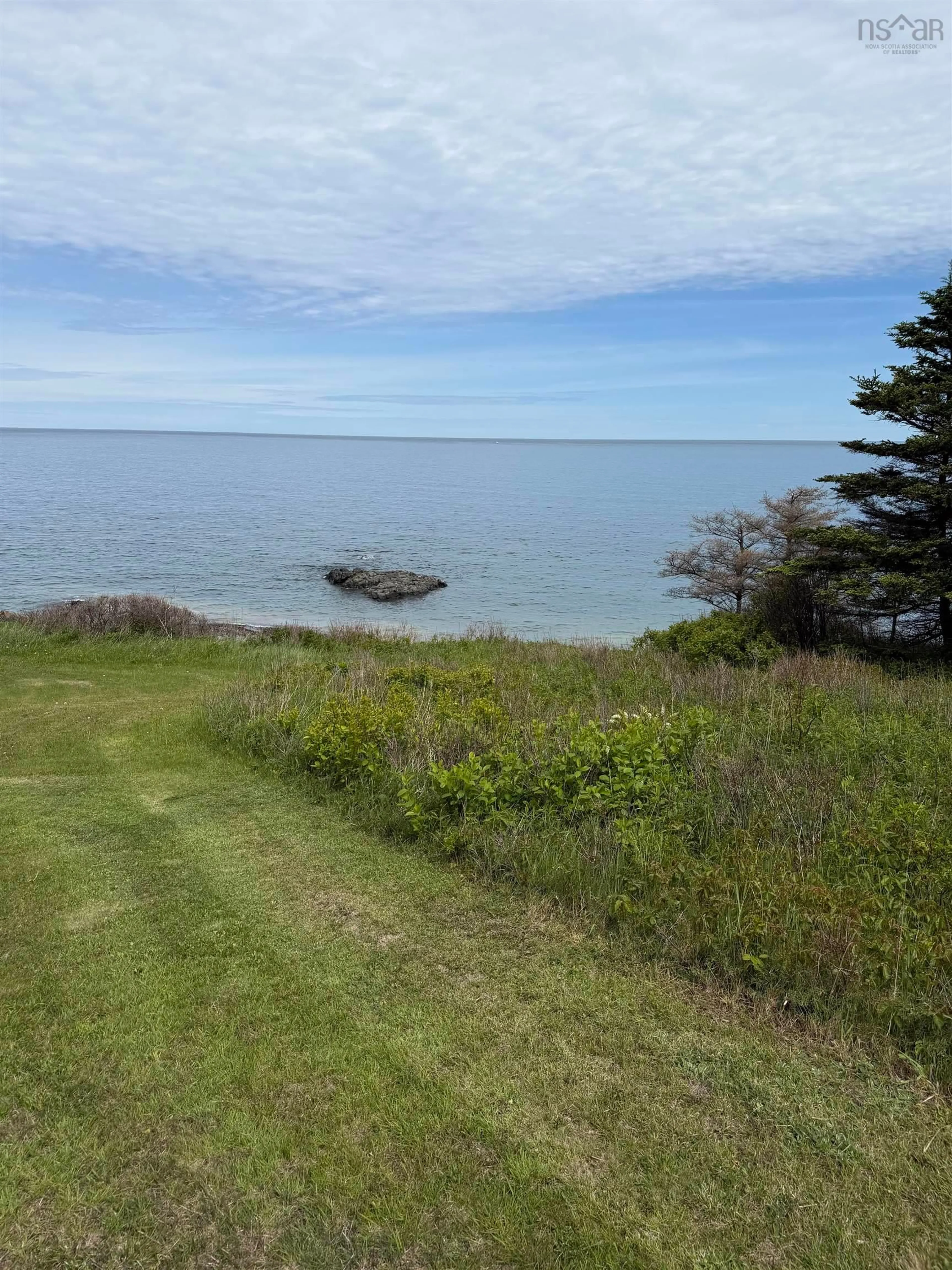 A pic from outside/outdoor area/front of a property/back of a property/a pic from drone, water/lake/river/ocean view for 115 John Joes Lane B0k 1g0, McArras Brook Nova Scotia B0K 1G0