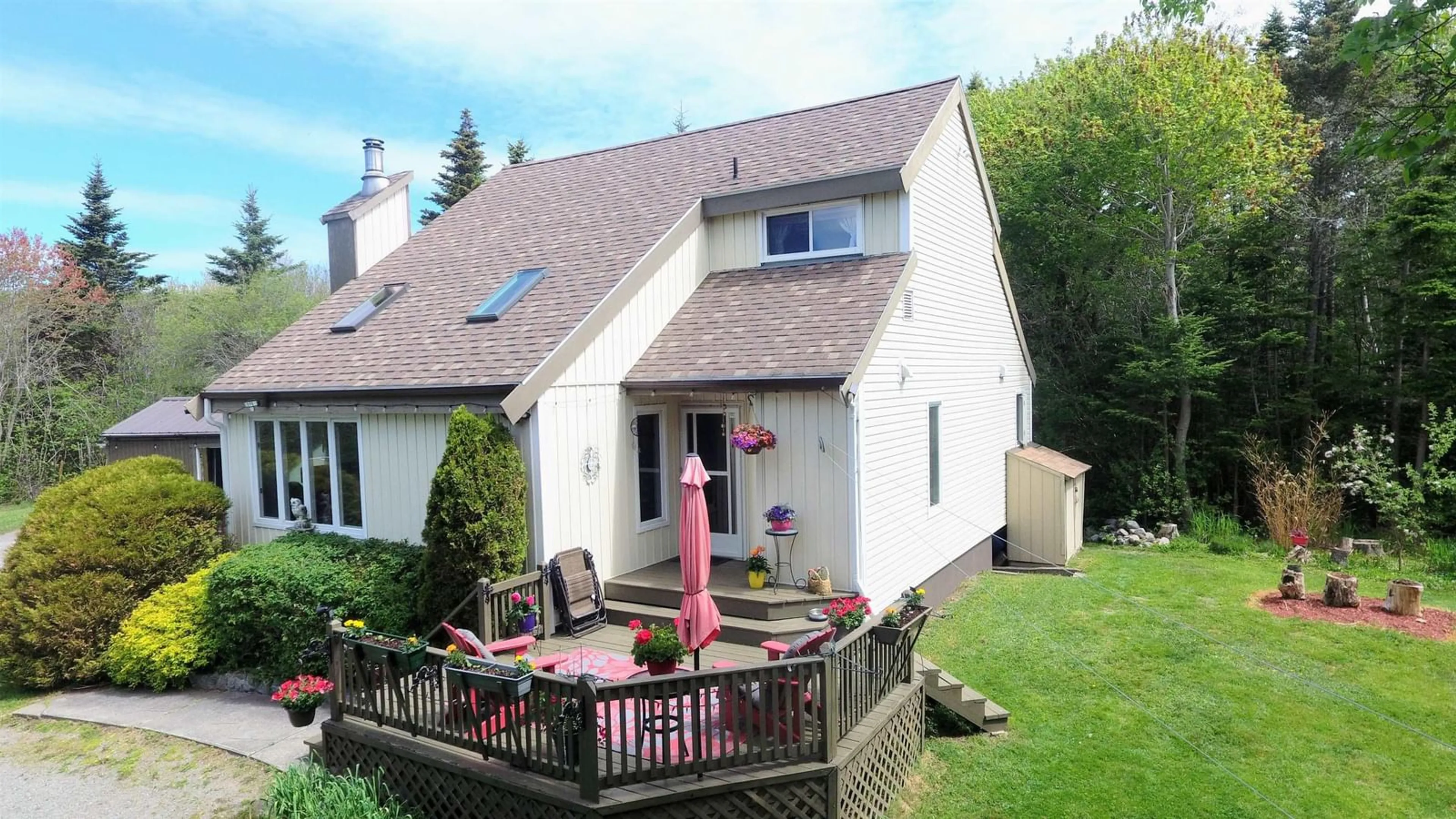 A pic from outside/outdoor area/front of a property/back of a property/a pic from drone, street for Highway 3 #2195, Barrington Nova Scotia B0W 1E0