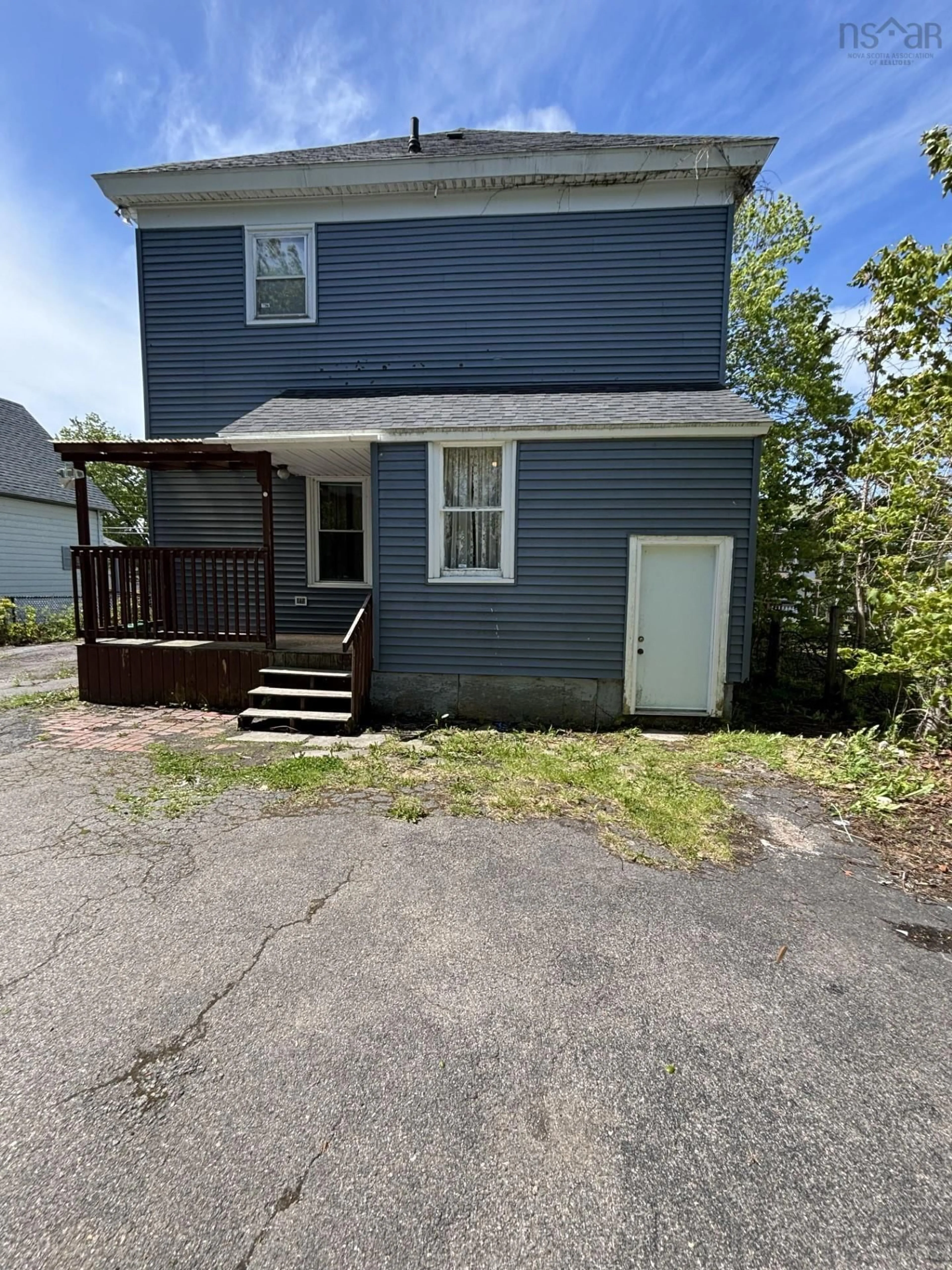 A pic from outside/outdoor area/front of a property/back of a property/a pic from drone, street for 49 King St, North Sydney Nova Scotia B2A 2S9