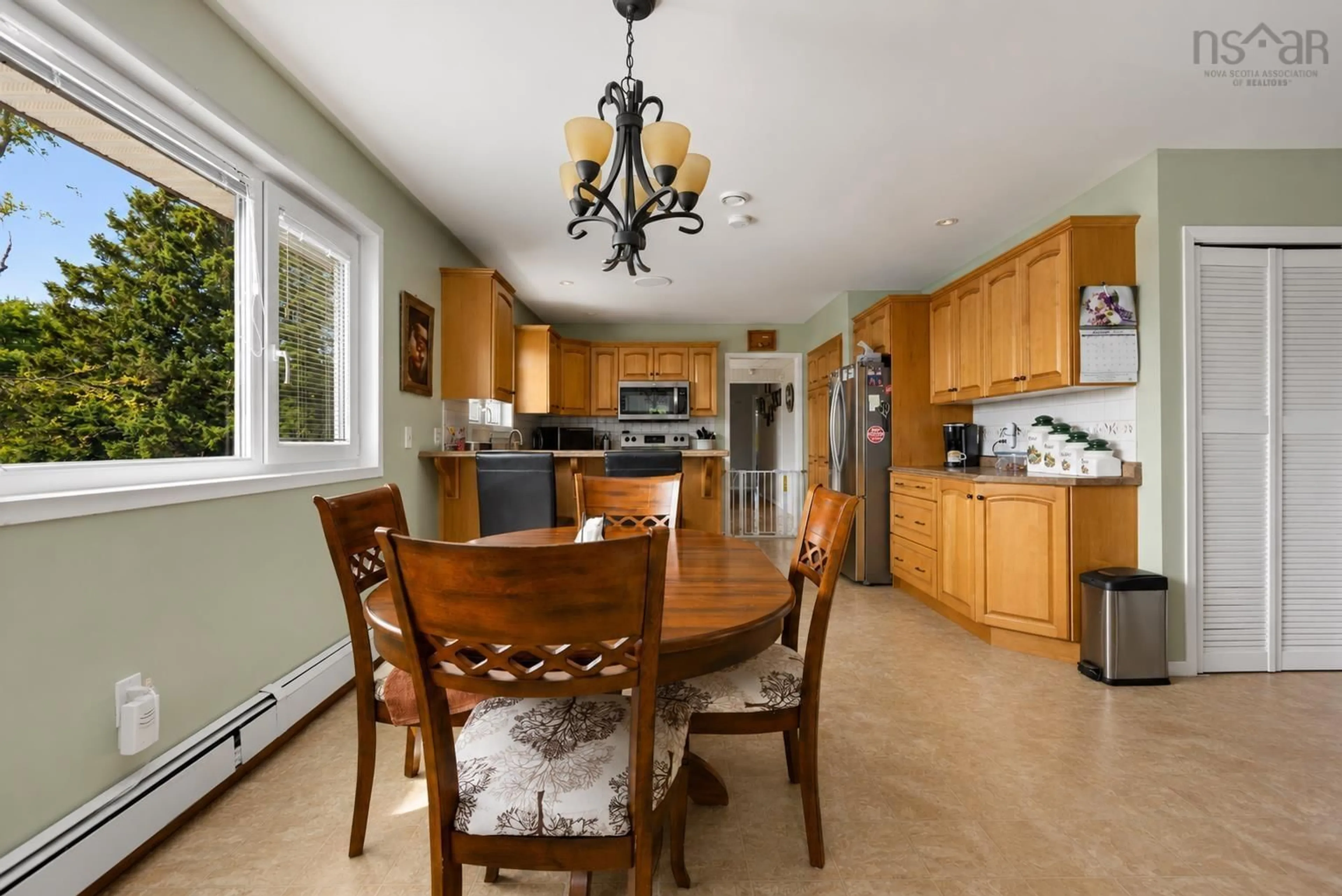 Open concept kitchen, ceramic/tile floor for 80 Livingstone Rd, River Ryan Nova Scotia B1H 5R4