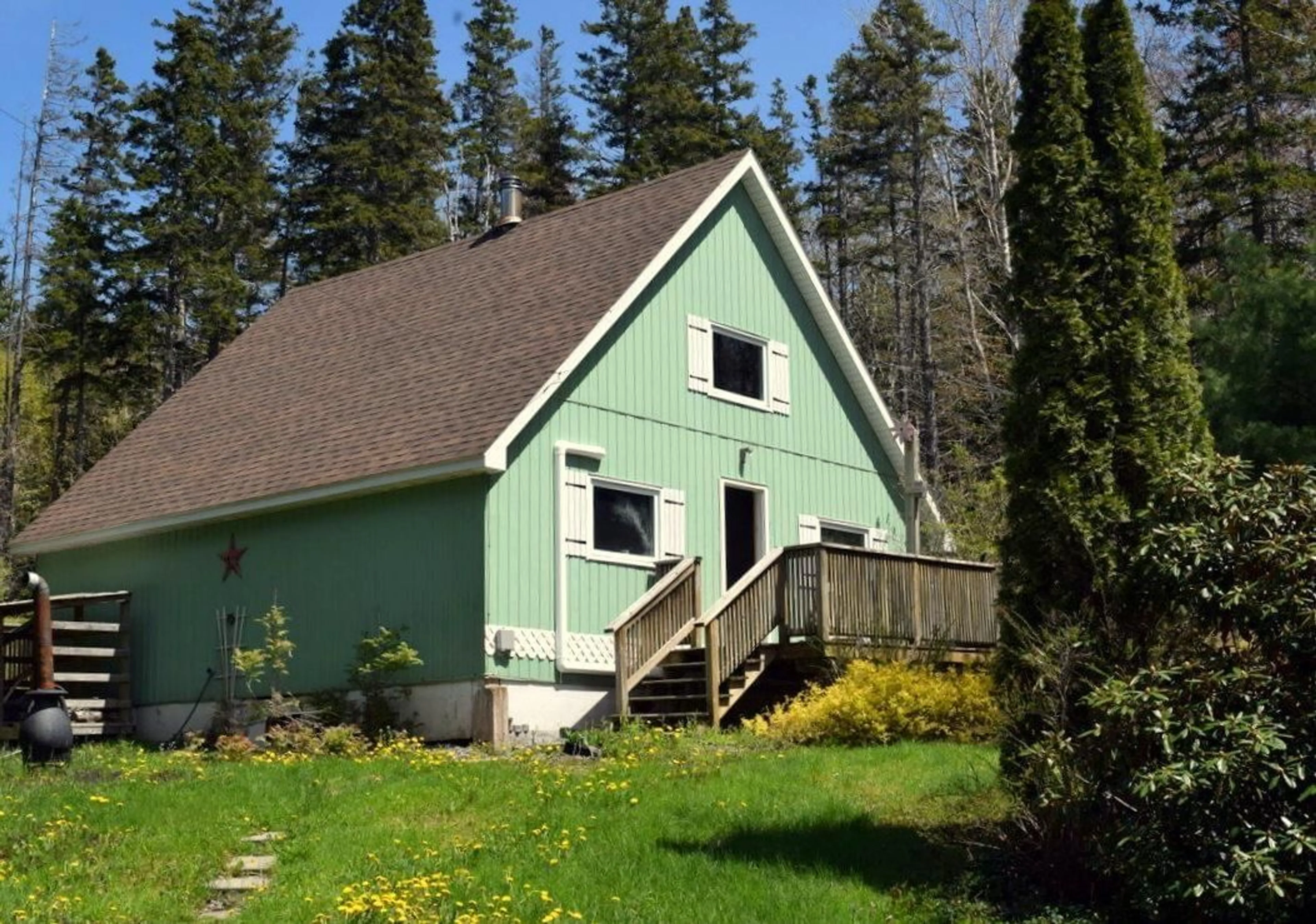 Home with vinyl exterior material, unknown for 724 Smithville Rd, Mabou Nova Scotia B0E 1X0