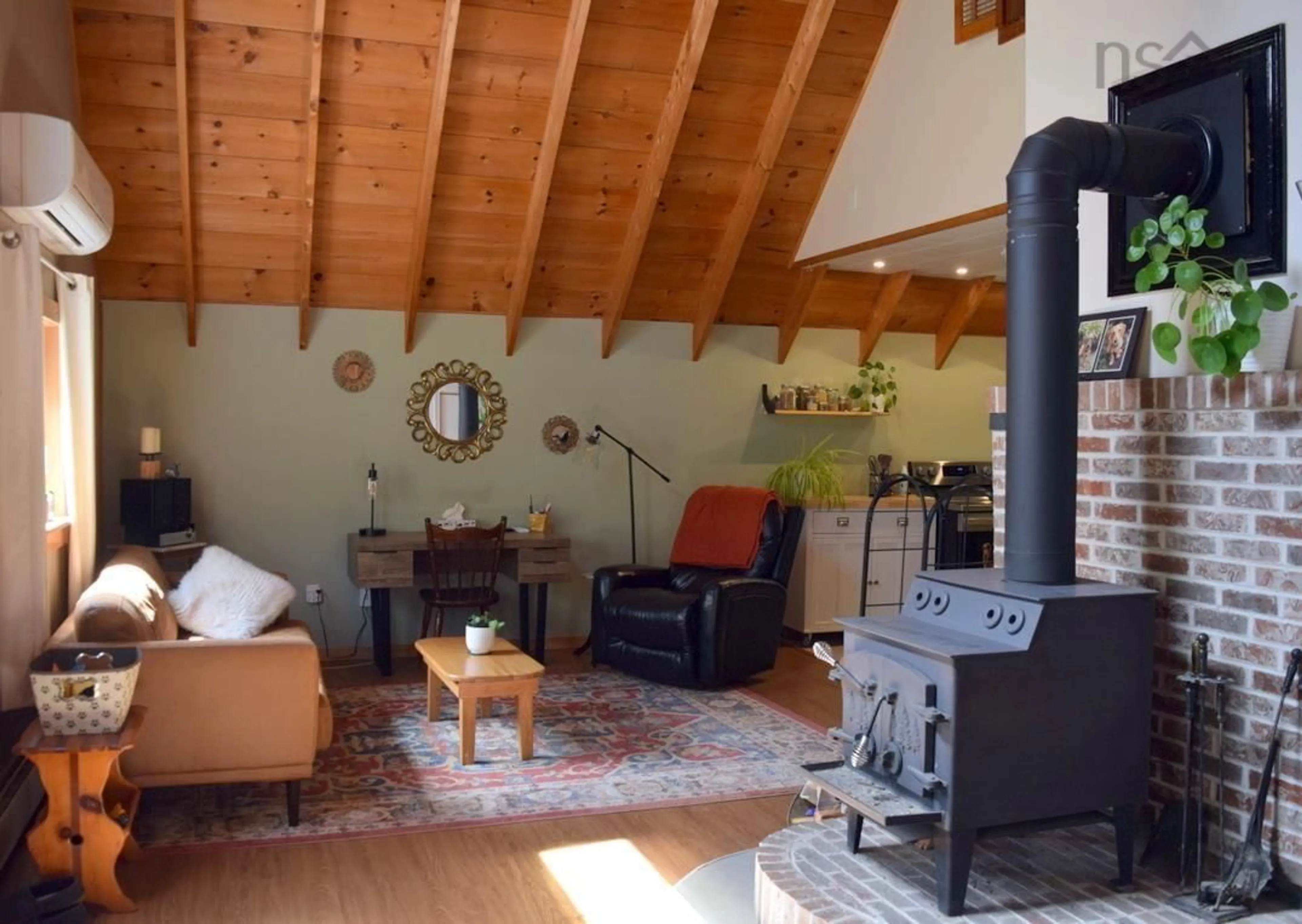 Living room with furniture, unknown for 724 Smithville Rd, Mabou Nova Scotia B0E 1X0