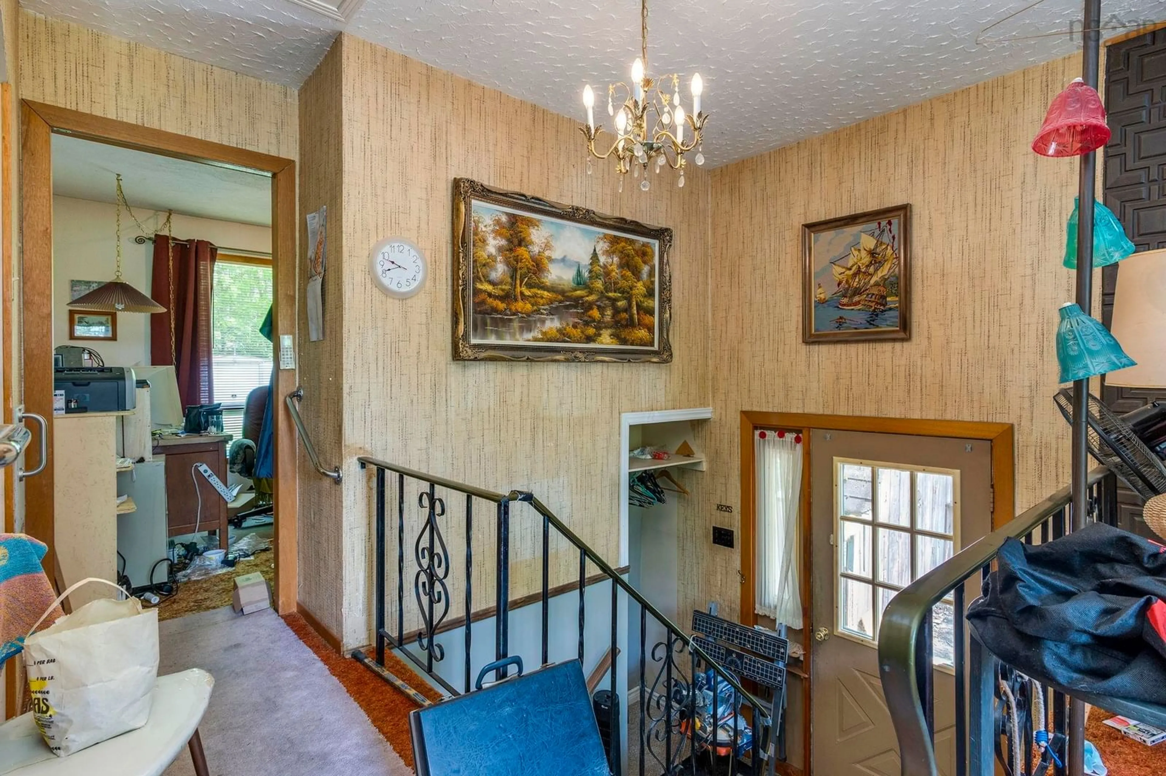 Indoor foyer for 47 Prince St, Lower Sackville Nova Scotia B4C 1L2