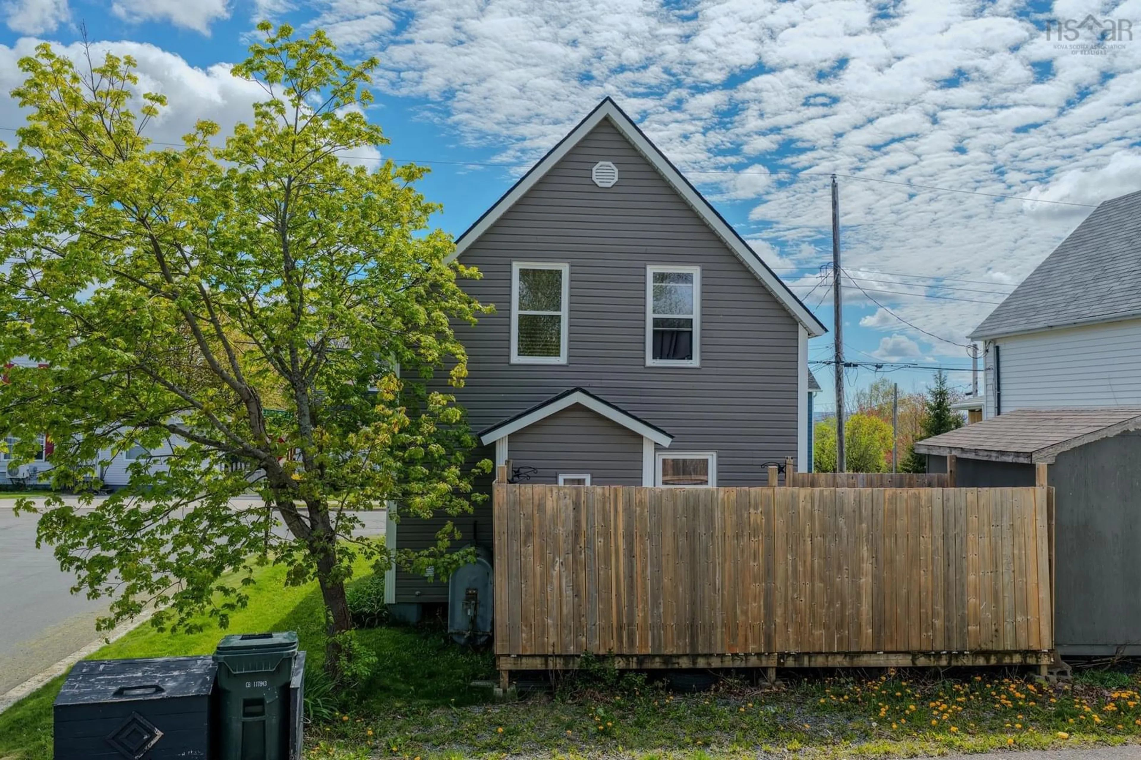 A pic from outside/outdoor area/front of a property/back of a property/a pic from drone, street for 195 Lisgard St, Sydney Nova Scotia B1P 2Y5