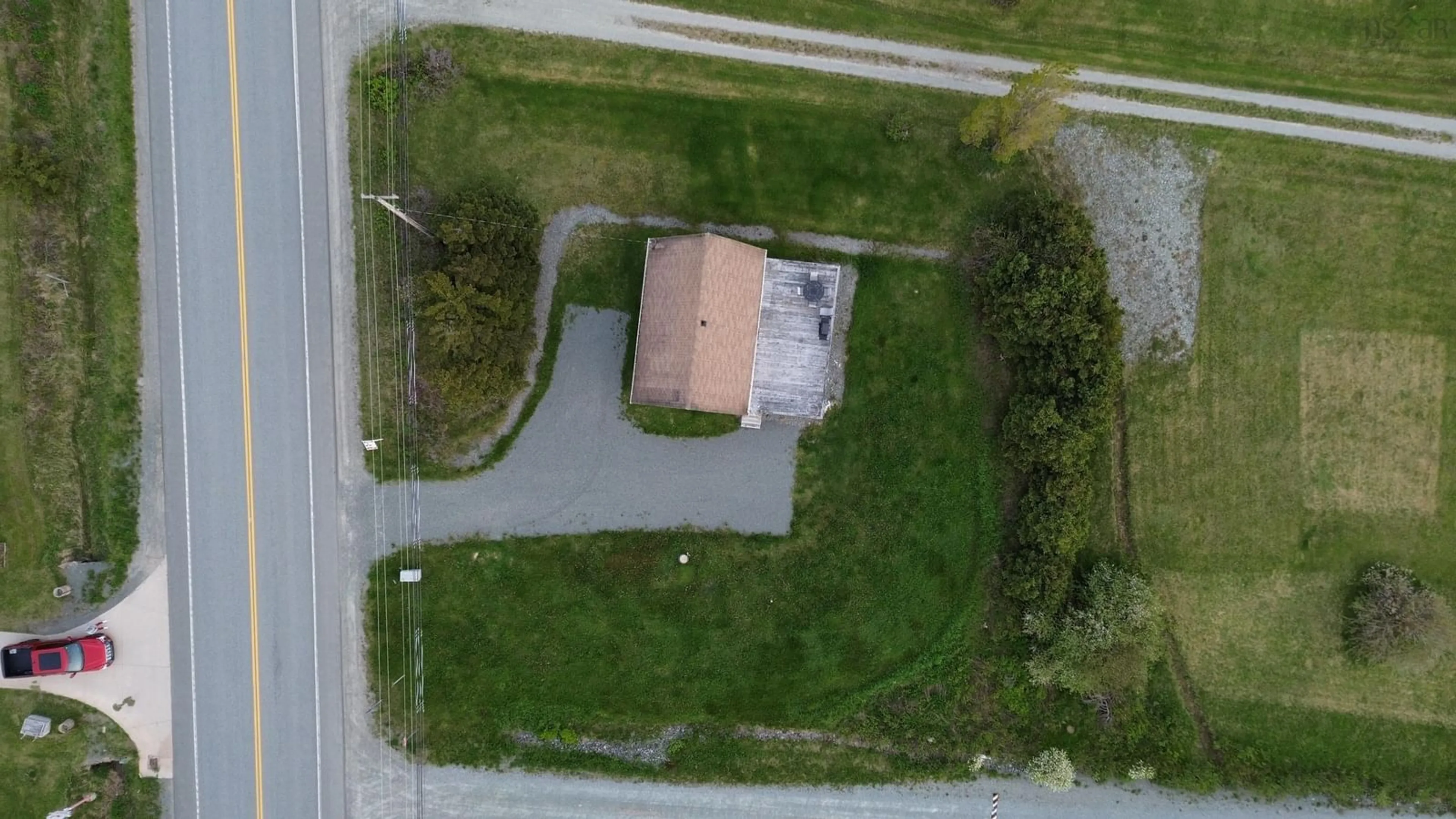 A pic from outside/outdoor area/front of a property/back of a property/a pic from drone, unknown for 8521 19 Hwy, Port Hood Nova Scotia B0E 2W0