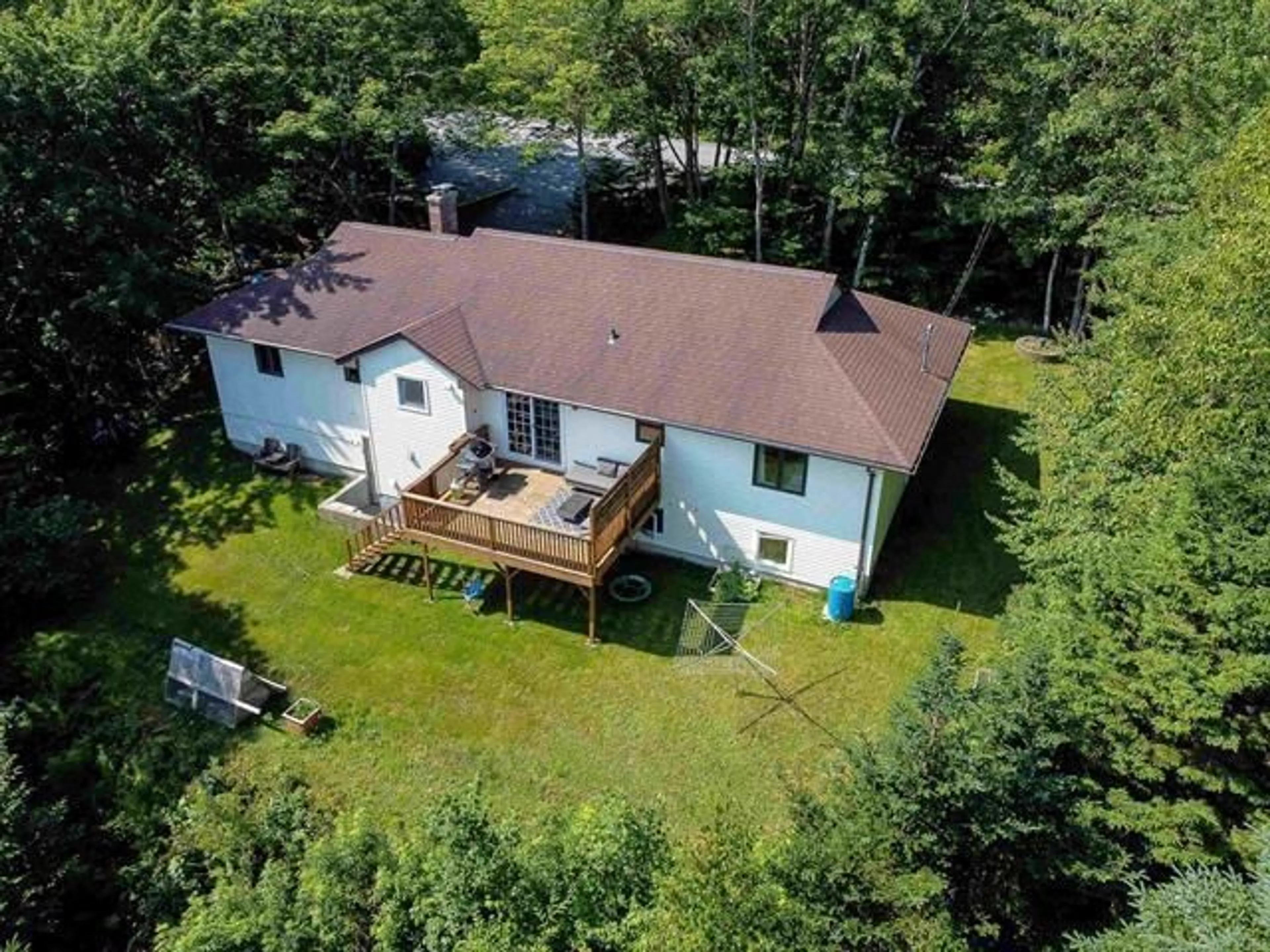 A pic from outside/outdoor area/front of a property/back of a property/a pic from drone, unknown for 1269 Myra Rd, Porters Lake Nova Scotia B3E 1G9