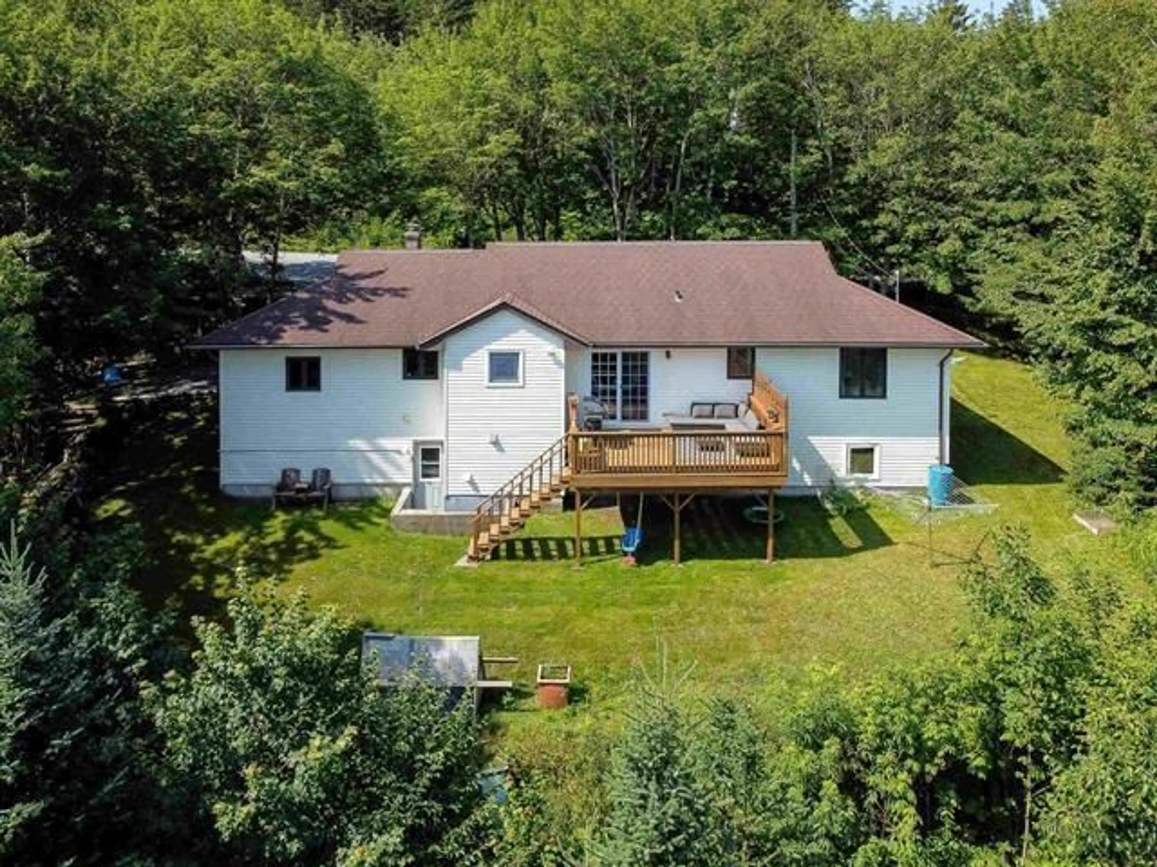 A pic from outside/outdoor area/front of a property/back of a property/a pic from drone, unknown for 1269 Myra Rd, Porters Lake Nova Scotia B3E 1G9