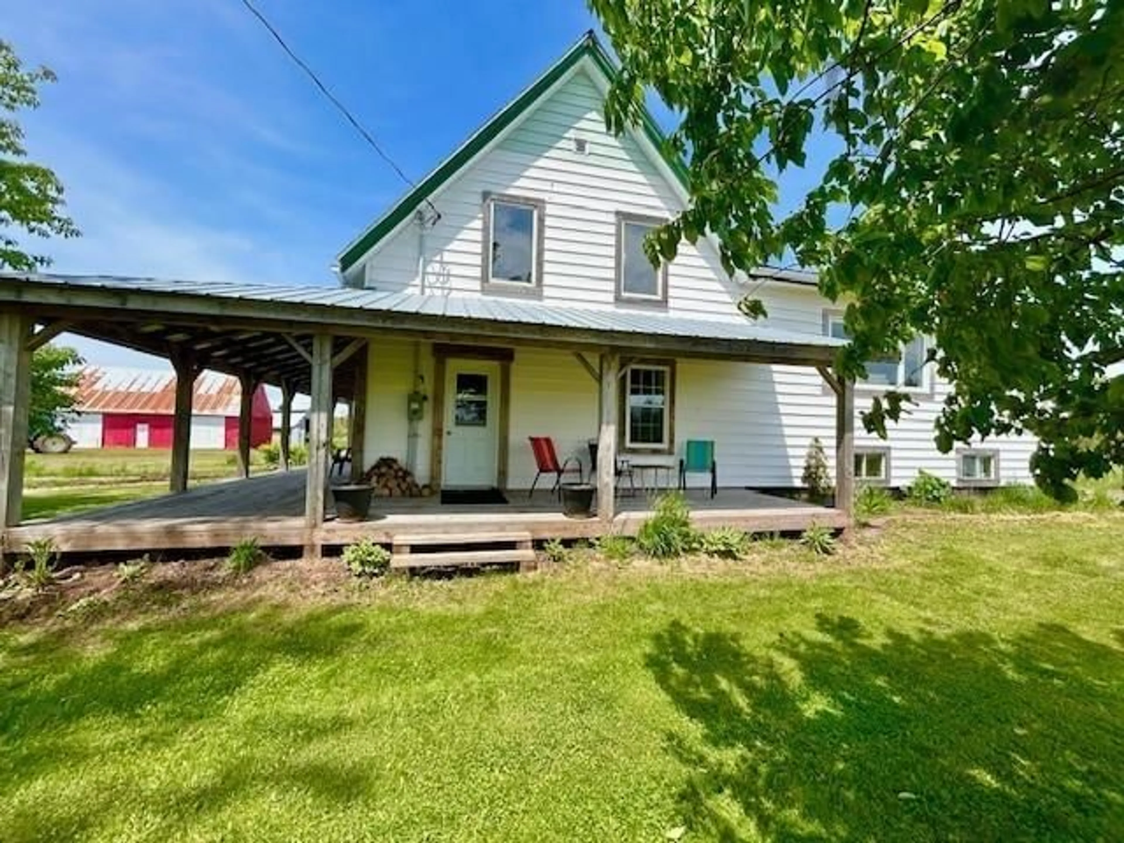 A pic from outside/outdoor area/front of a property/back of a property/a pic from drone, unknown for 7729 Highway 321, Roslin Nova Scotia B0K 1K0