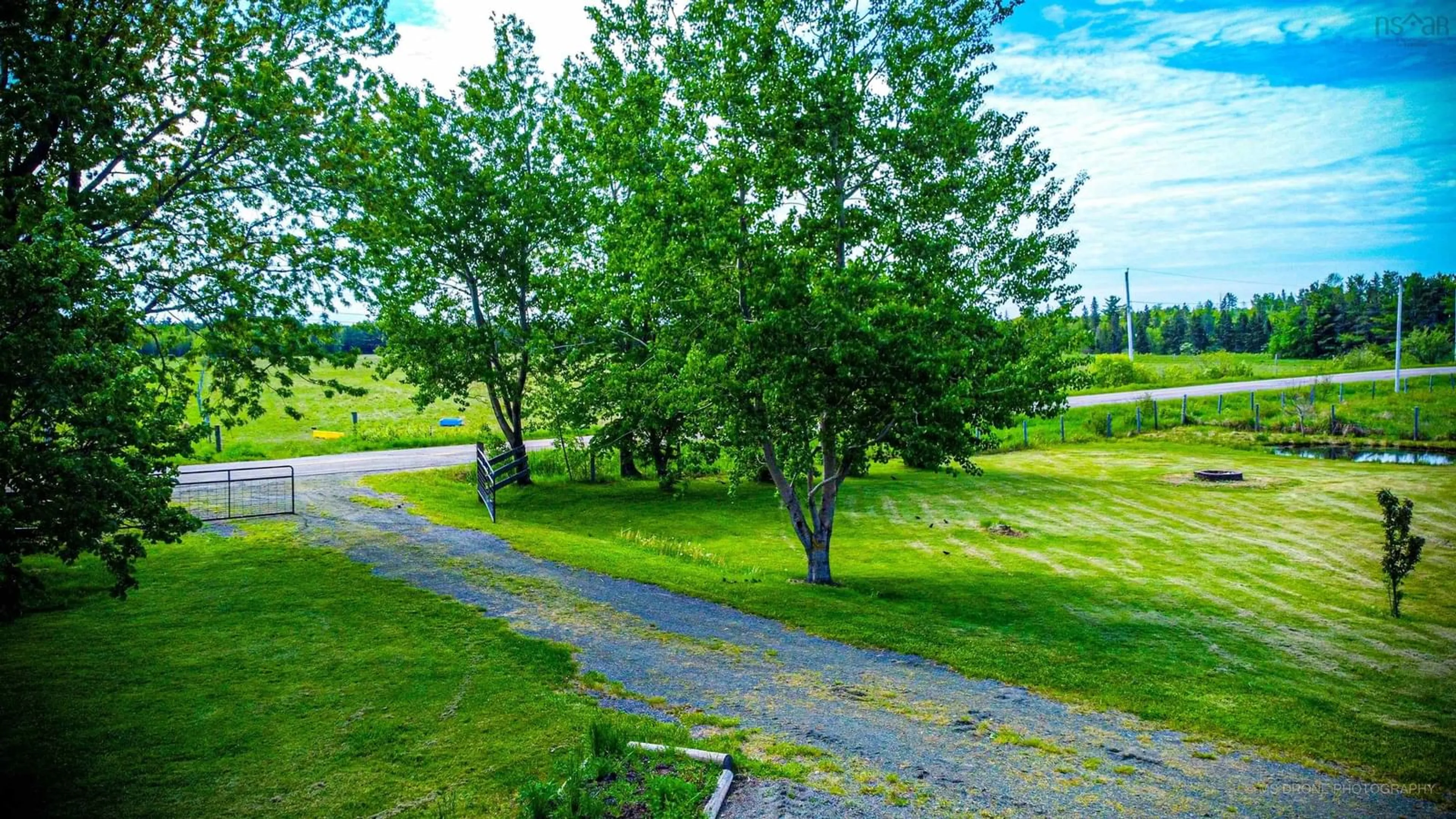 A pic from outside/outdoor area/front of a property/back of a property/a pic from drone, forest/trees view for 7729 Highway 321, Roslin Nova Scotia B0K 1K0