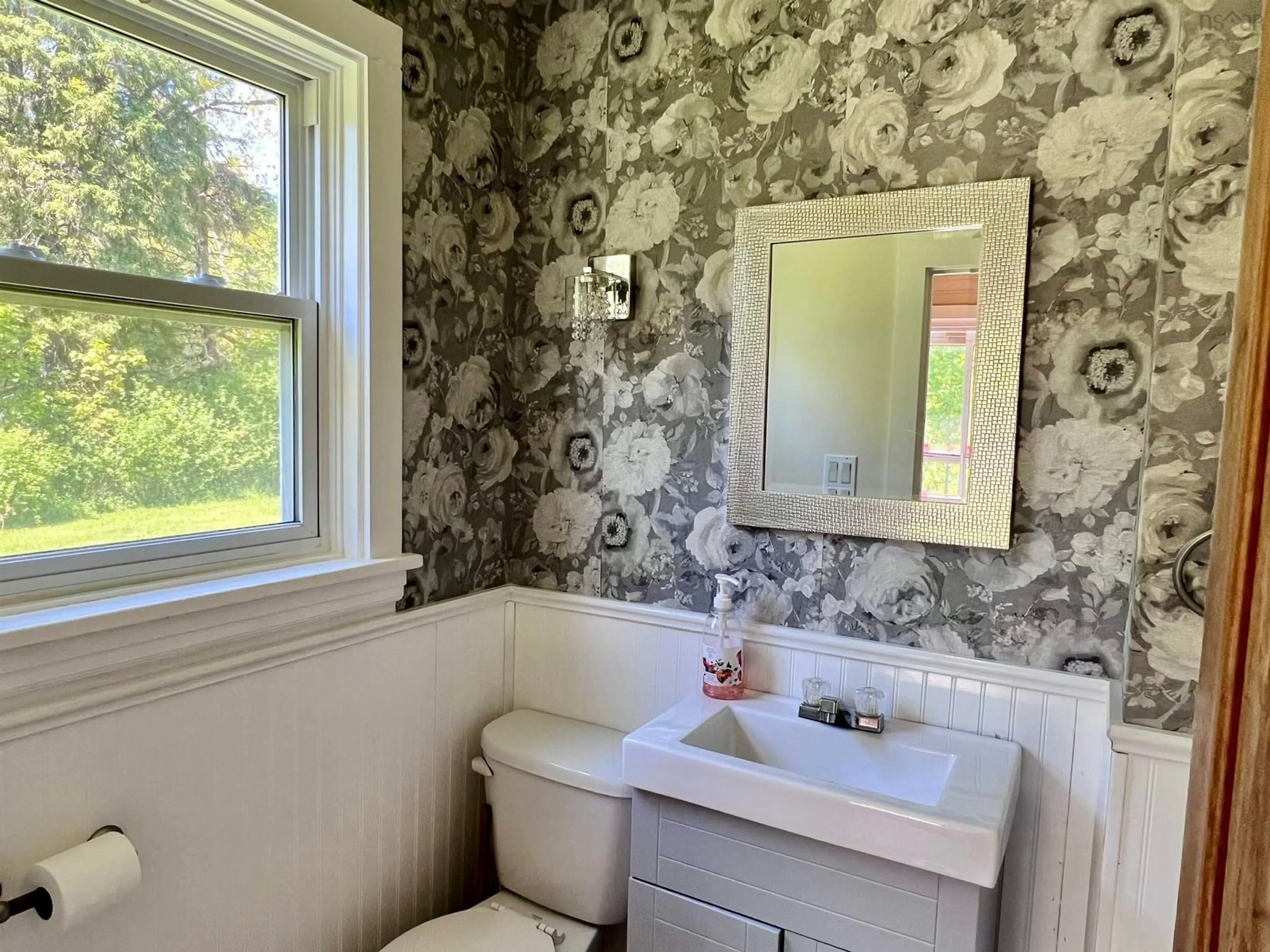 Contemporary bathroom, ceramic/tile floor for 25 Dawson Lane, St. Croix Nova Scotia B0N 2E0