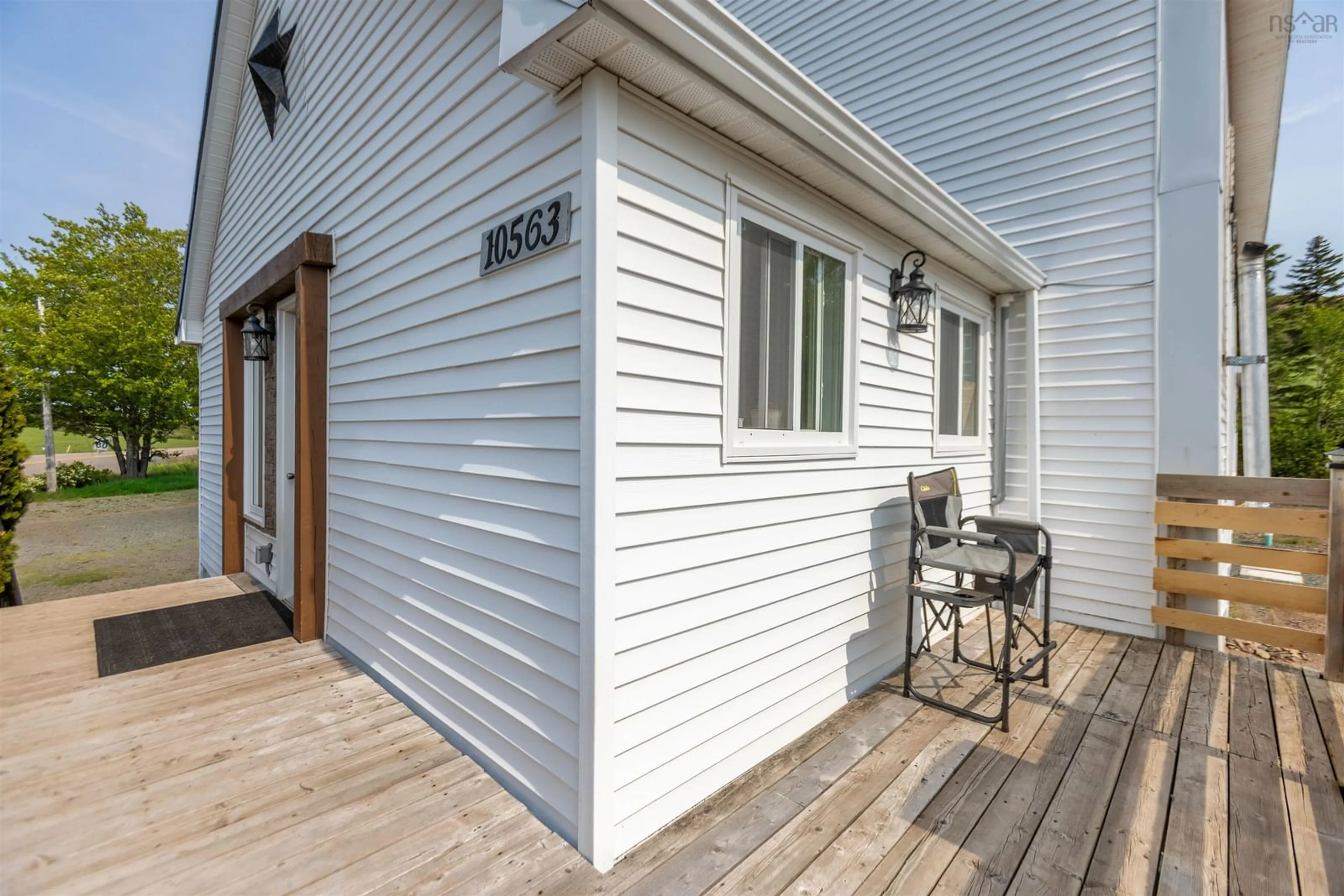 Patio, street for Highway 2 #10563, Mapleton Nova Scotia B0M 1W0