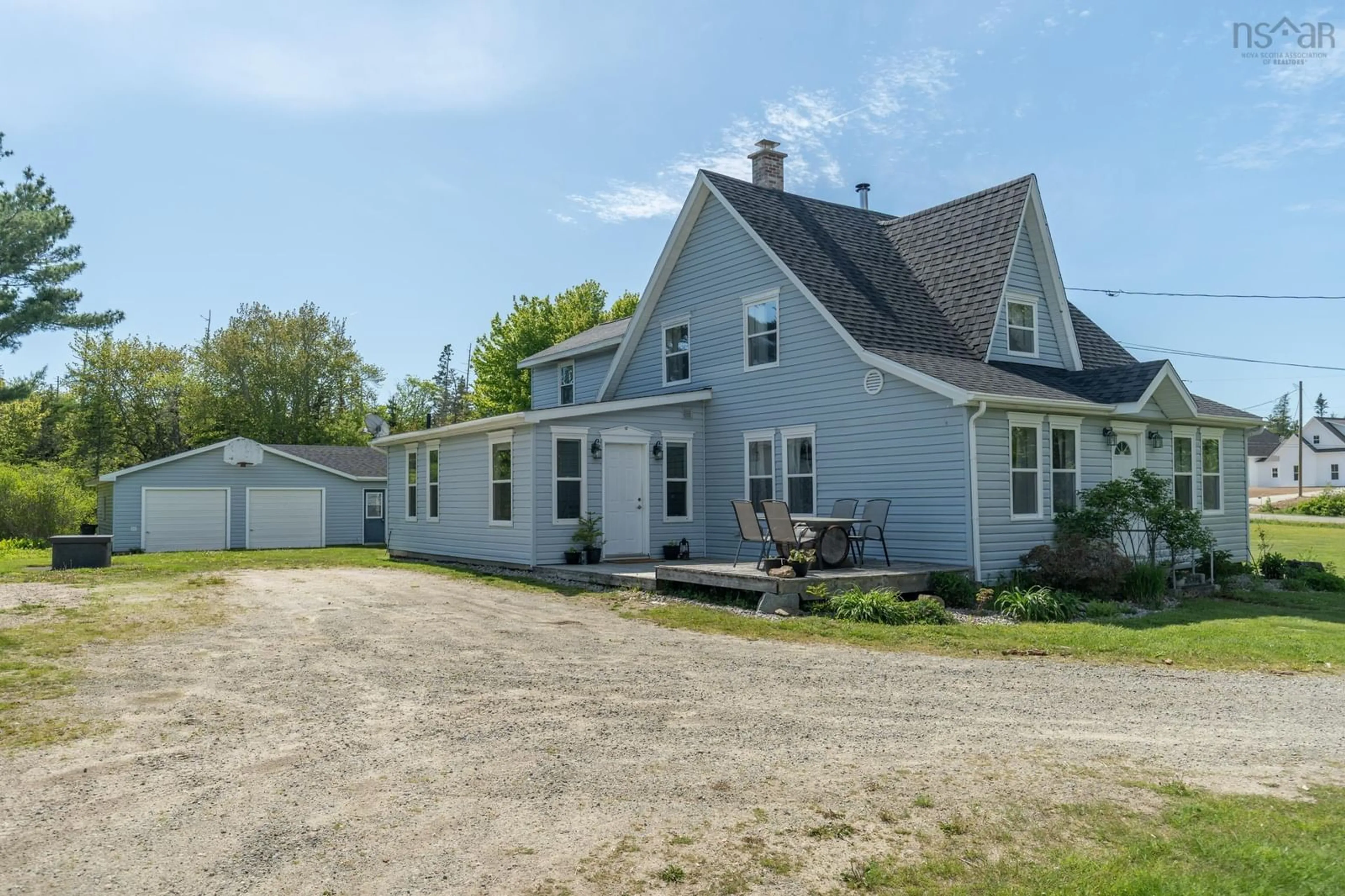 A pic from outside/outdoor area/front of a property/back of a property/a pic from drone, street for 41 De La Tete De La Pre, Abrams River Nova Scotia B0W 3M0