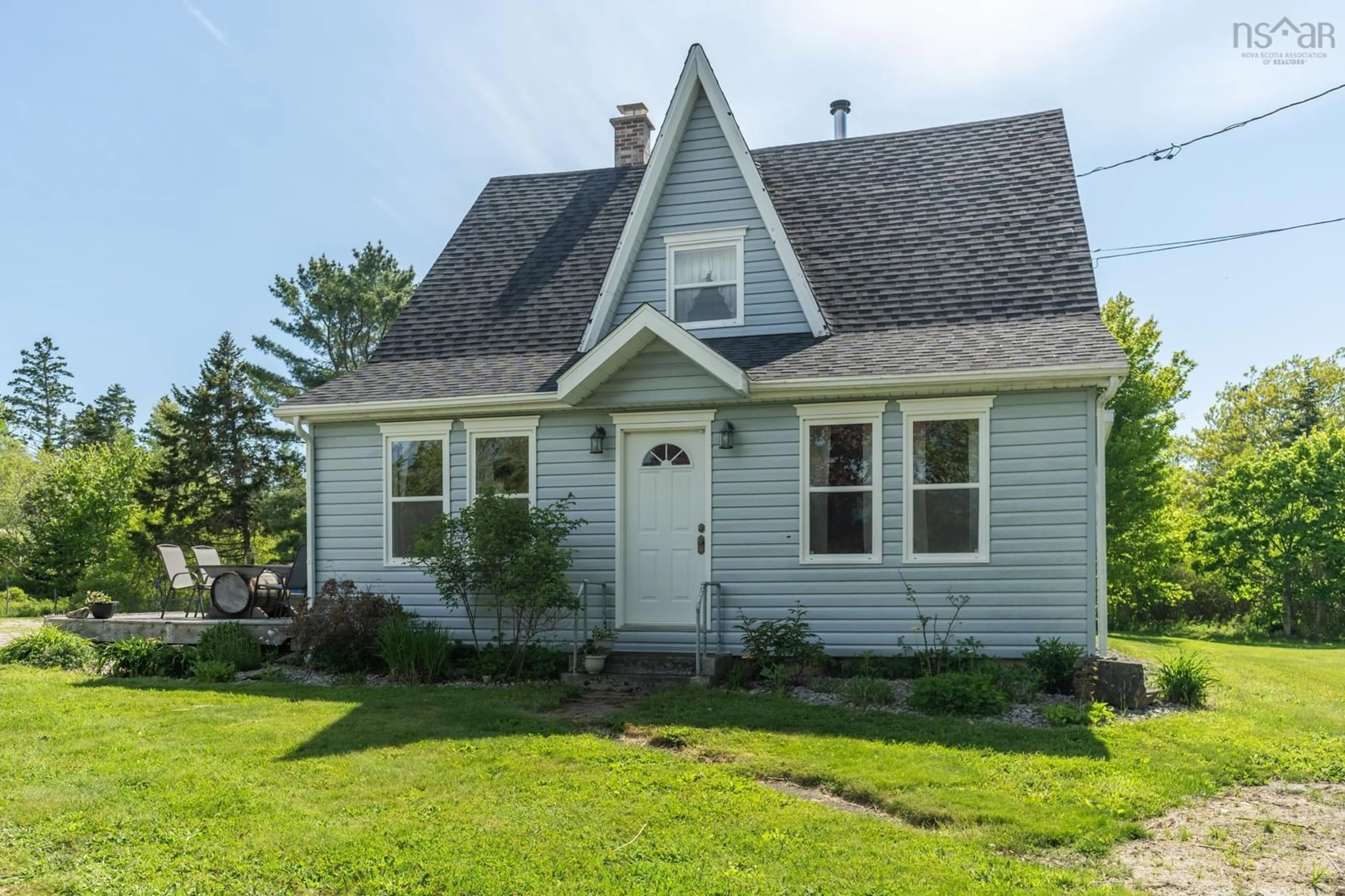 Home with vinyl exterior material, street for 41 De La Tete De La Pre, Abrams River Nova Scotia B0W 3M0