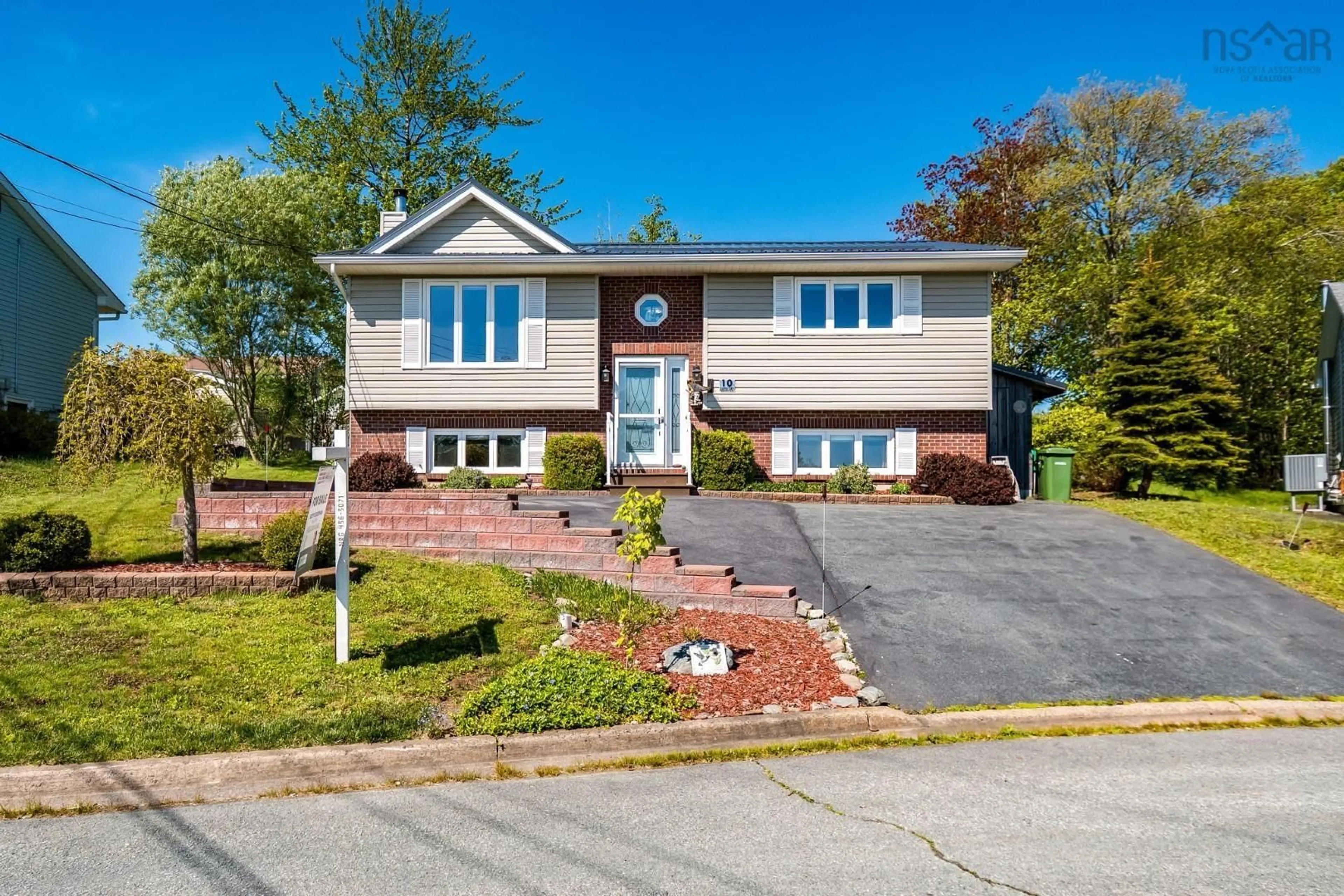 Home with brick exterior material, street for 10 Covey Crt, Cole Harbour Nova Scotia B2V 2R6