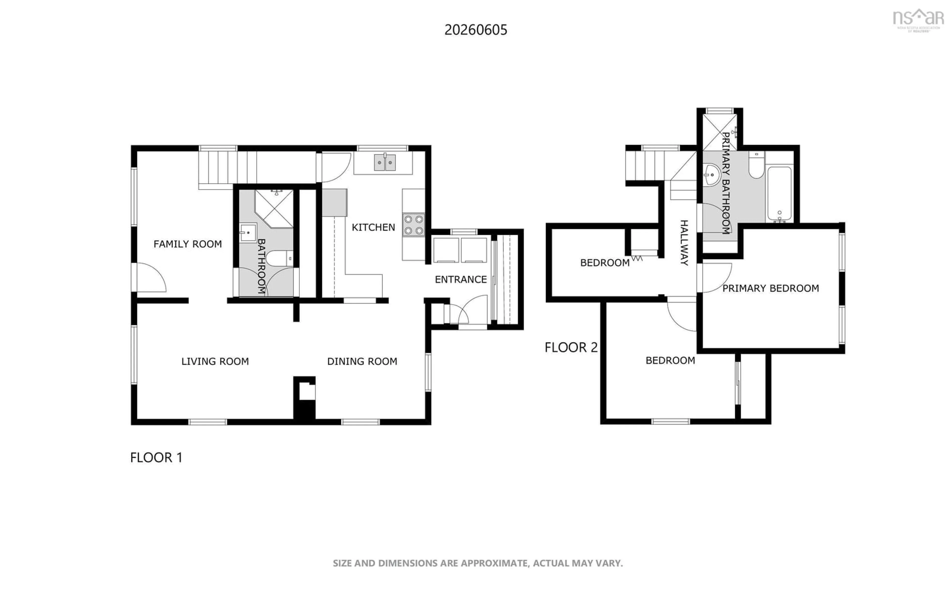 Floor plan for 40 Maple St, Springhill Nova Scotia B0M 1X0