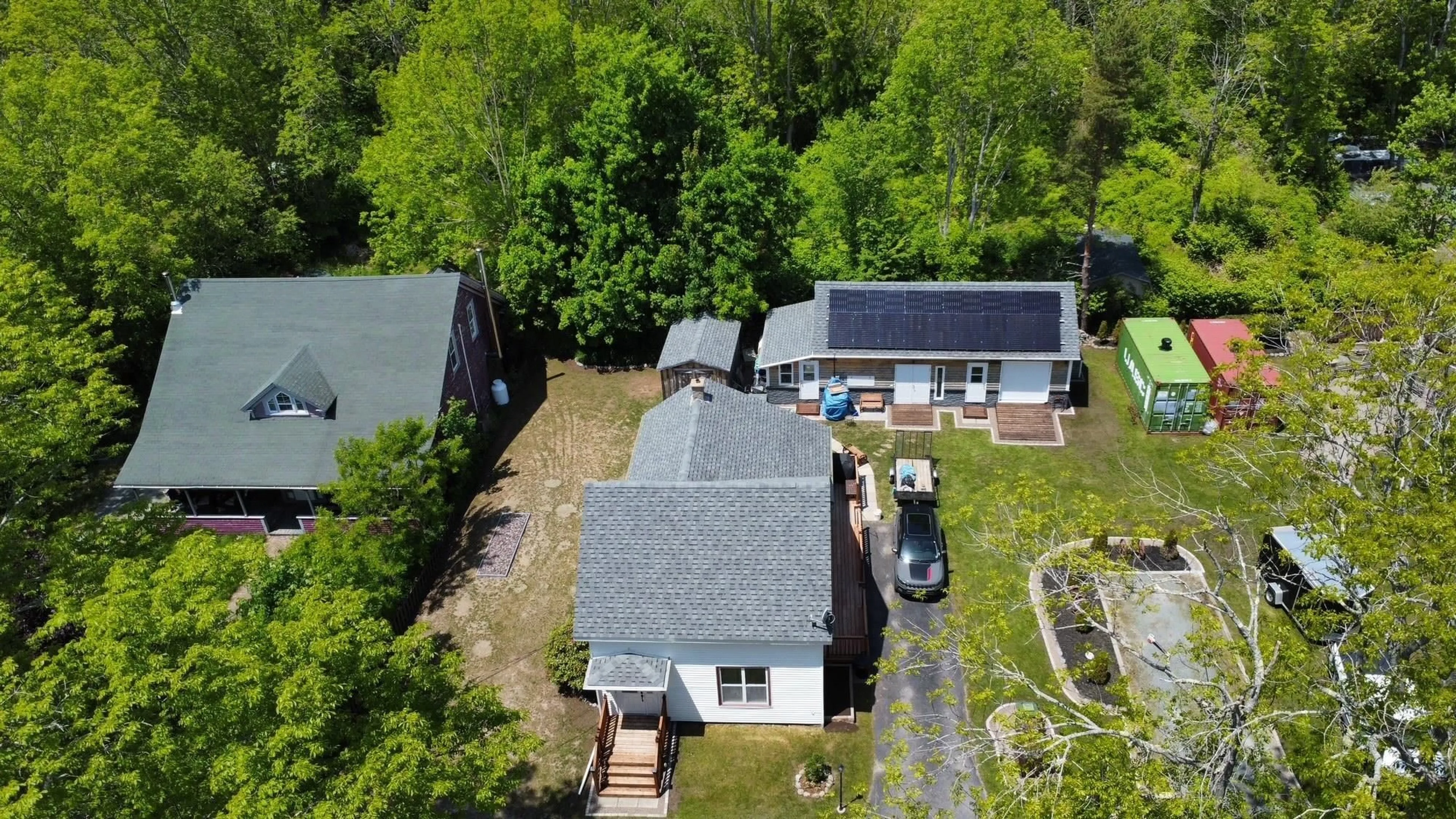 A pic from outside/outdoor area/front of a property/back of a property/a pic from drone, street for 22 Forest St, Milton Nova Scotia B0T 1P0