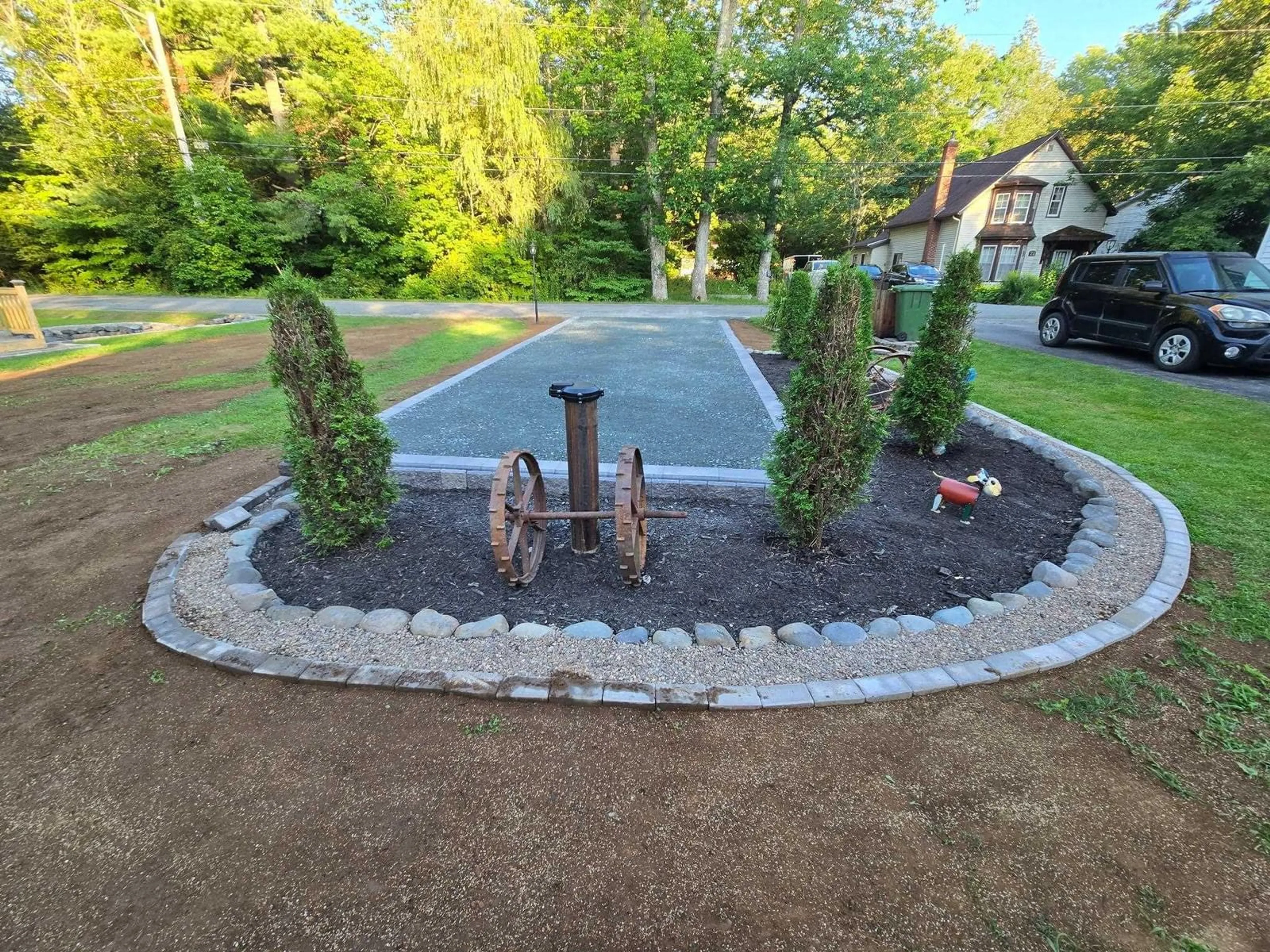 A pic from outside/outdoor area/front of a property/back of a property/a pic from drone, street for 22 Forest St, Milton Nova Scotia B0T 1P0