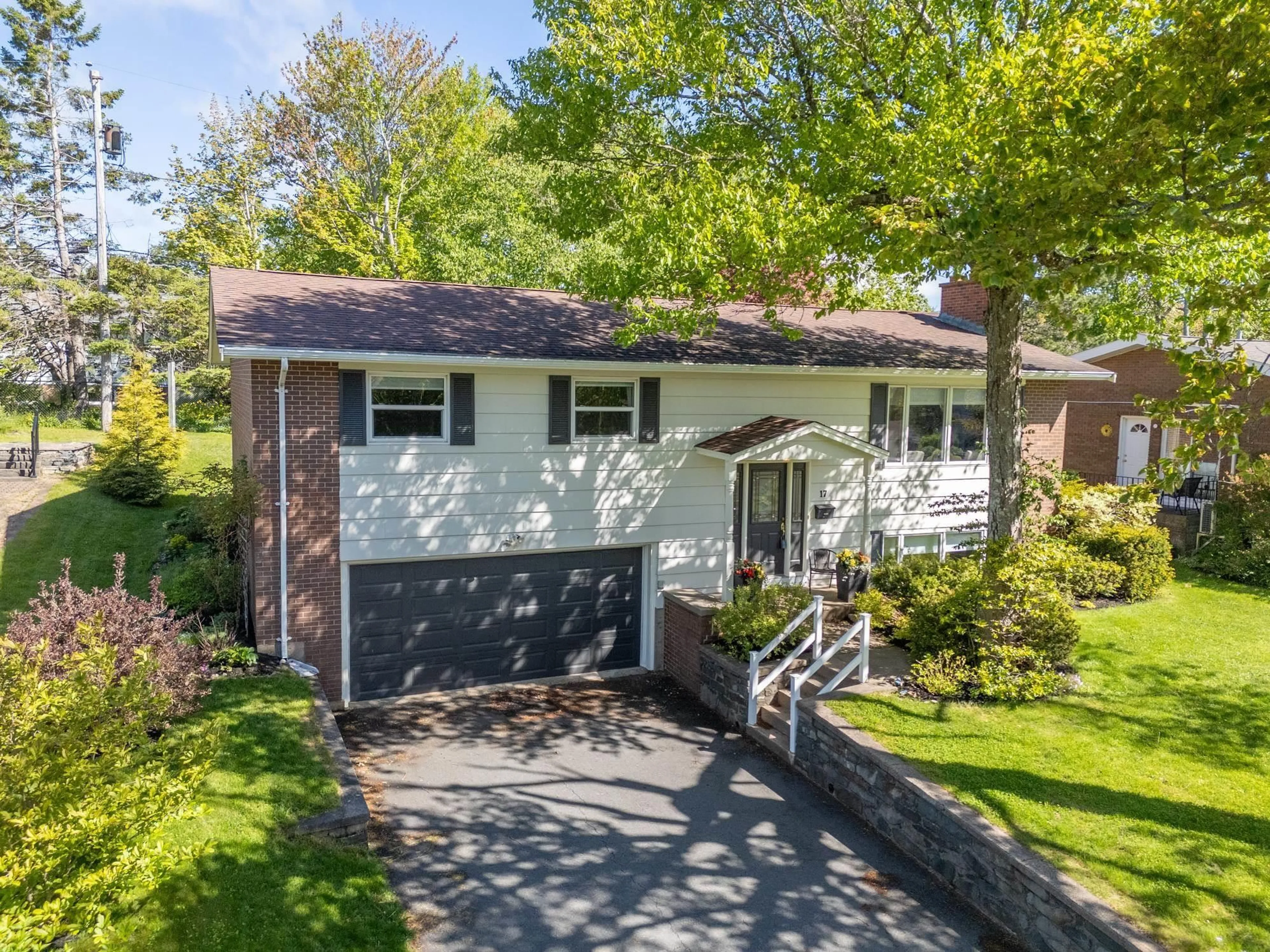 A pic from outside/outdoor area/front of a property/back of a property/a pic from drone, street for 17 Hillwood Cres, Clayton Park Nova Scotia B3M 1J5