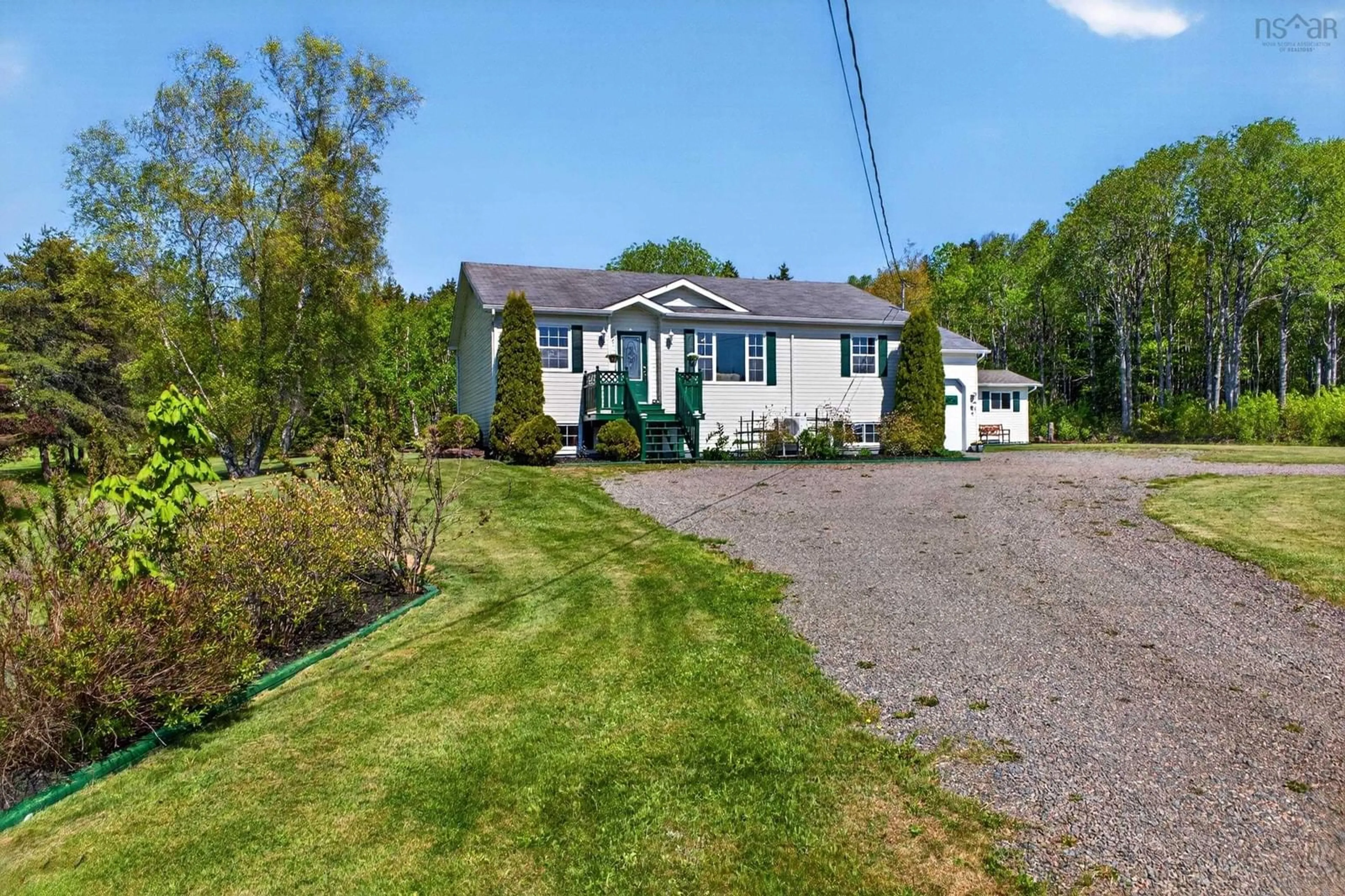 A pic from outside/outdoor area/front of a property/back of a property/a pic from drone, street for 315 Highway 242, Joggins Nova Scotia B0L 1A0