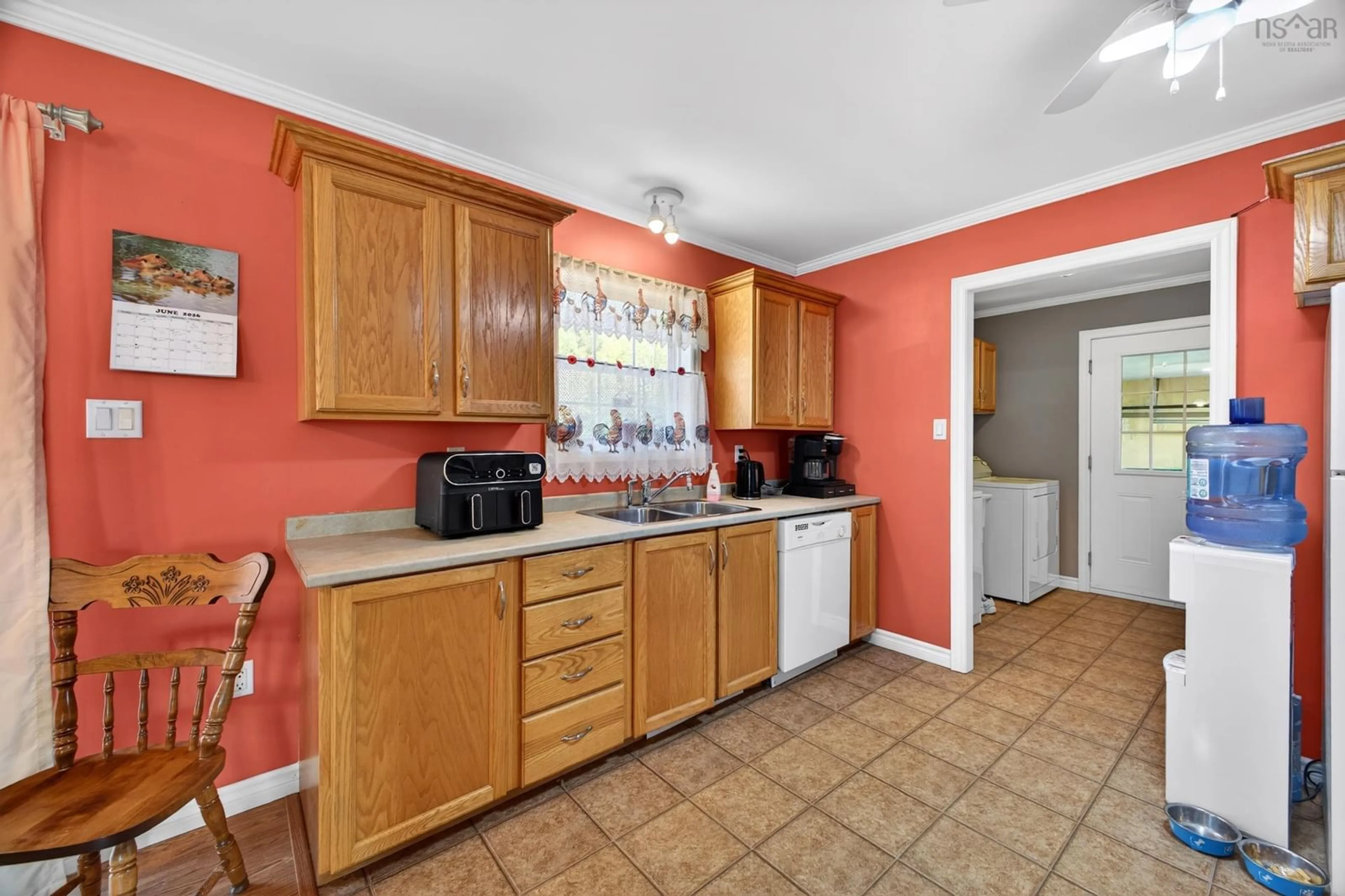 Standard kitchen, ceramic/tile floor for 315 Highway 242, Joggins Nova Scotia B0L 1A0