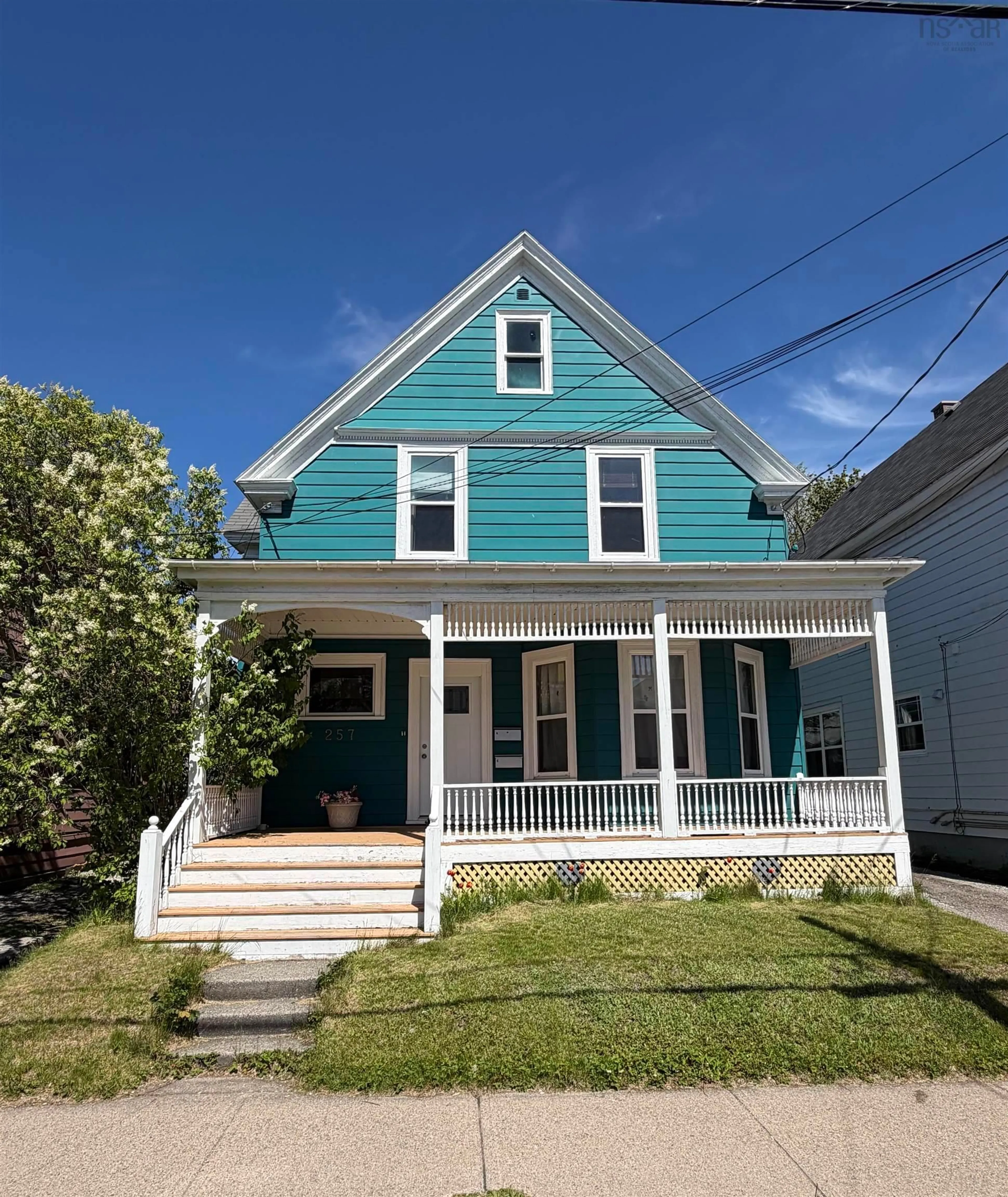 Home with vinyl exterior material, street for 257 Bentinck St, Cape Breton Nova Scotia B1P 1H1