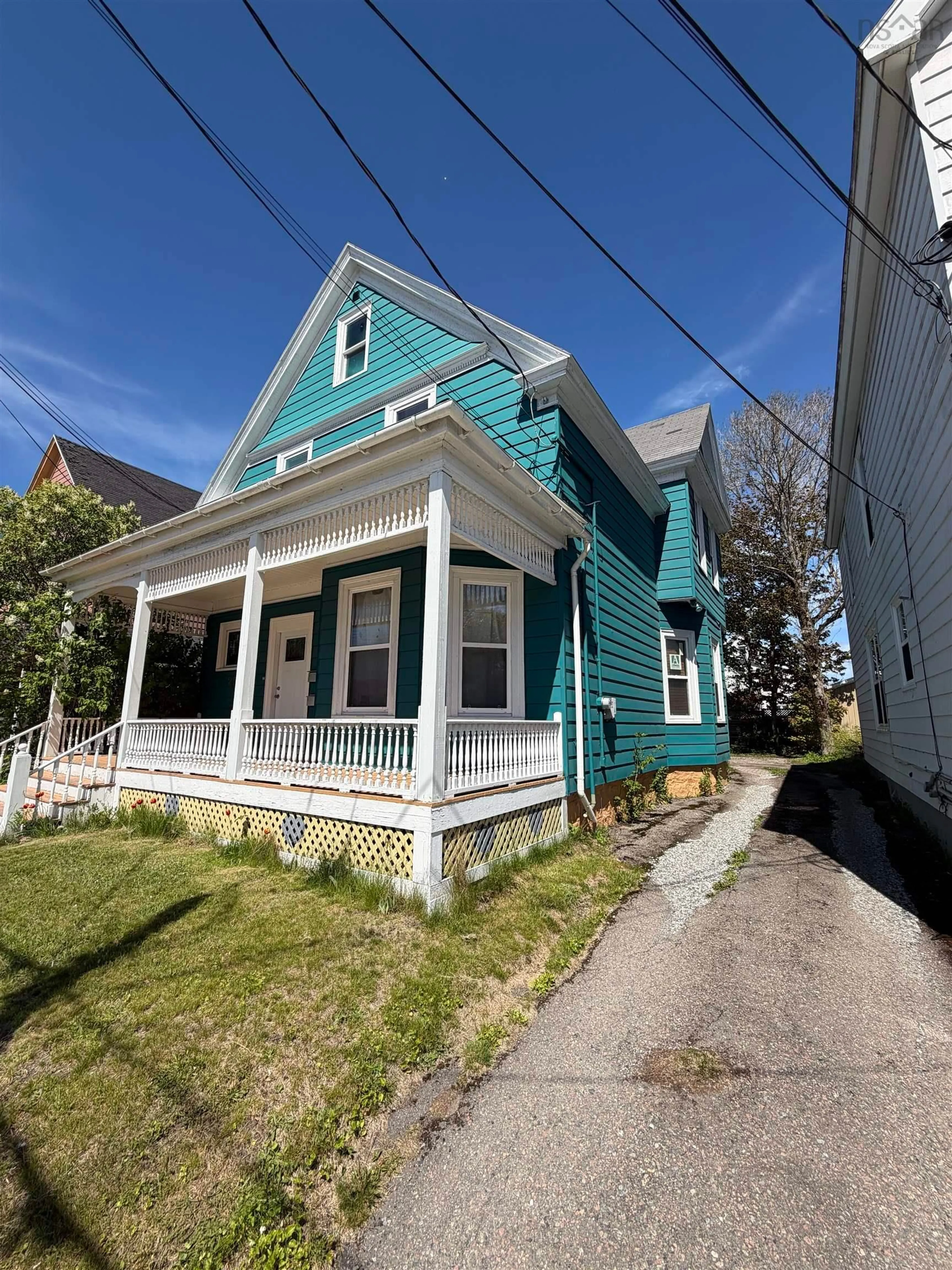 Home with vinyl exterior material, street for 257 Bentinck St, Cape Breton Nova Scotia B1P 1H1