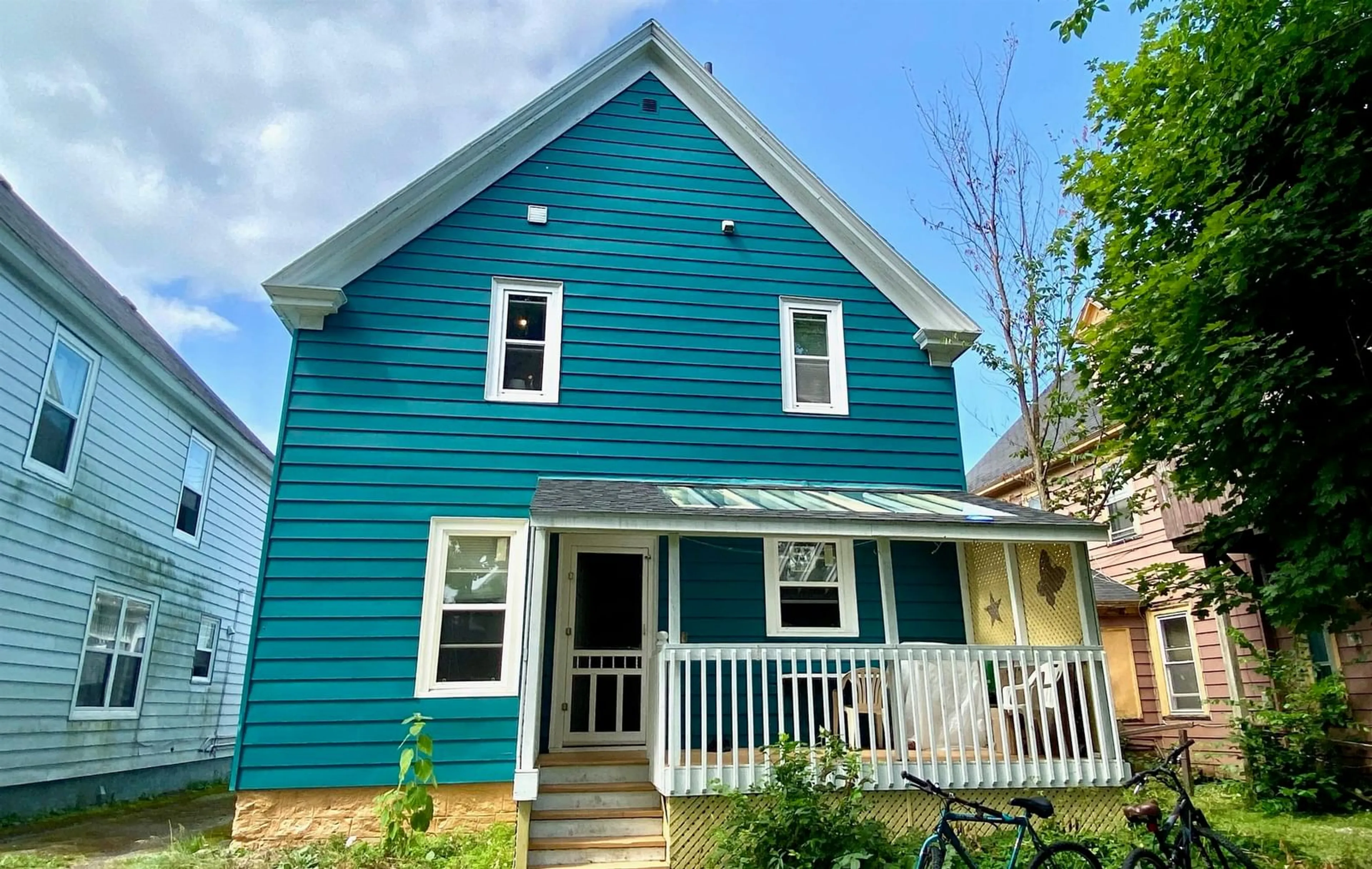 Home with vinyl exterior material, street for 257 Bentinck St, Cape Breton Nova Scotia B1P 1H1