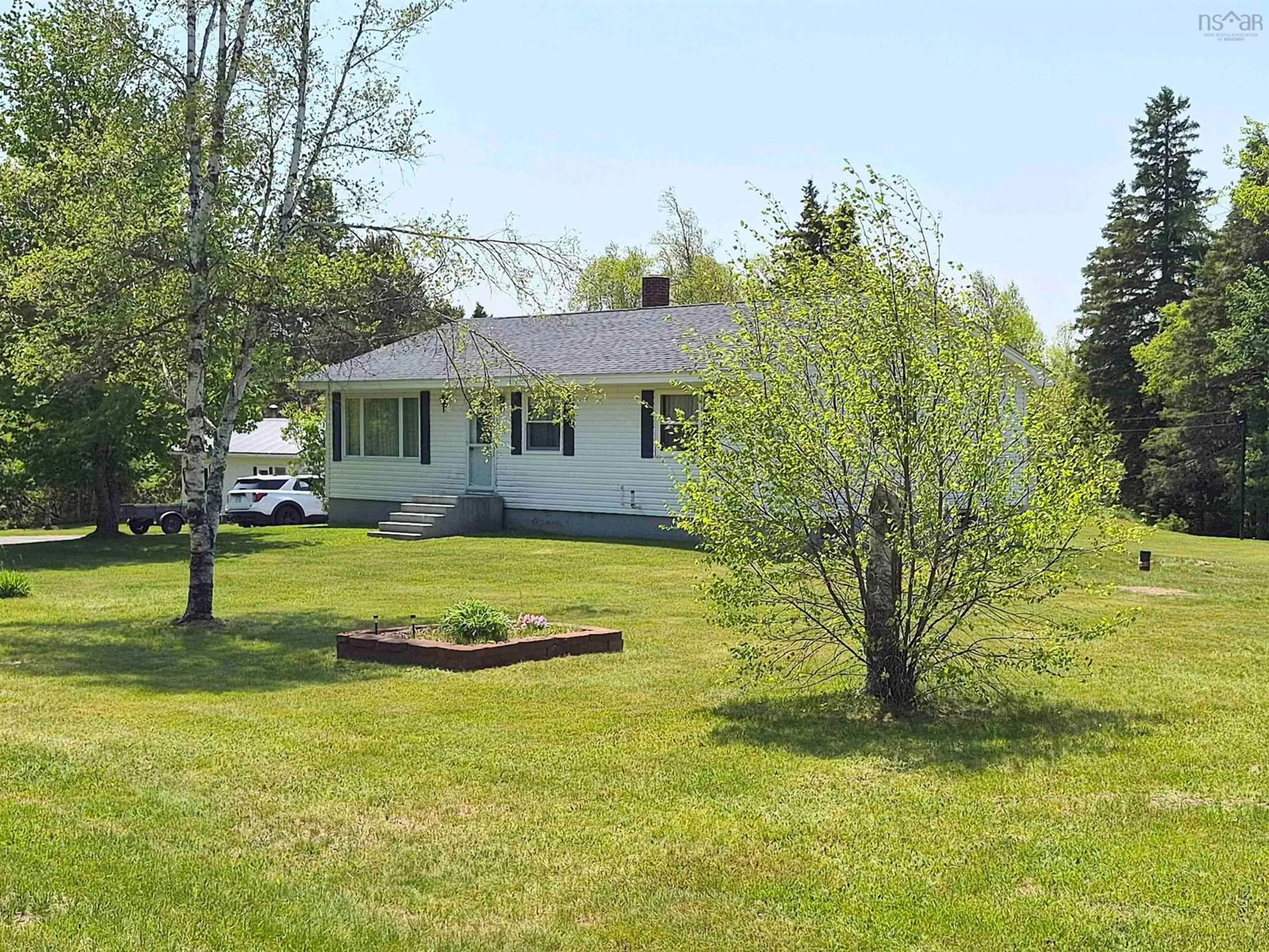 A pic from outside/outdoor area/front of a property/back of a property/a pic from drone, unknown for 3717 Boars Back Rd, River Hebert Nova Scotia B0L 1G0