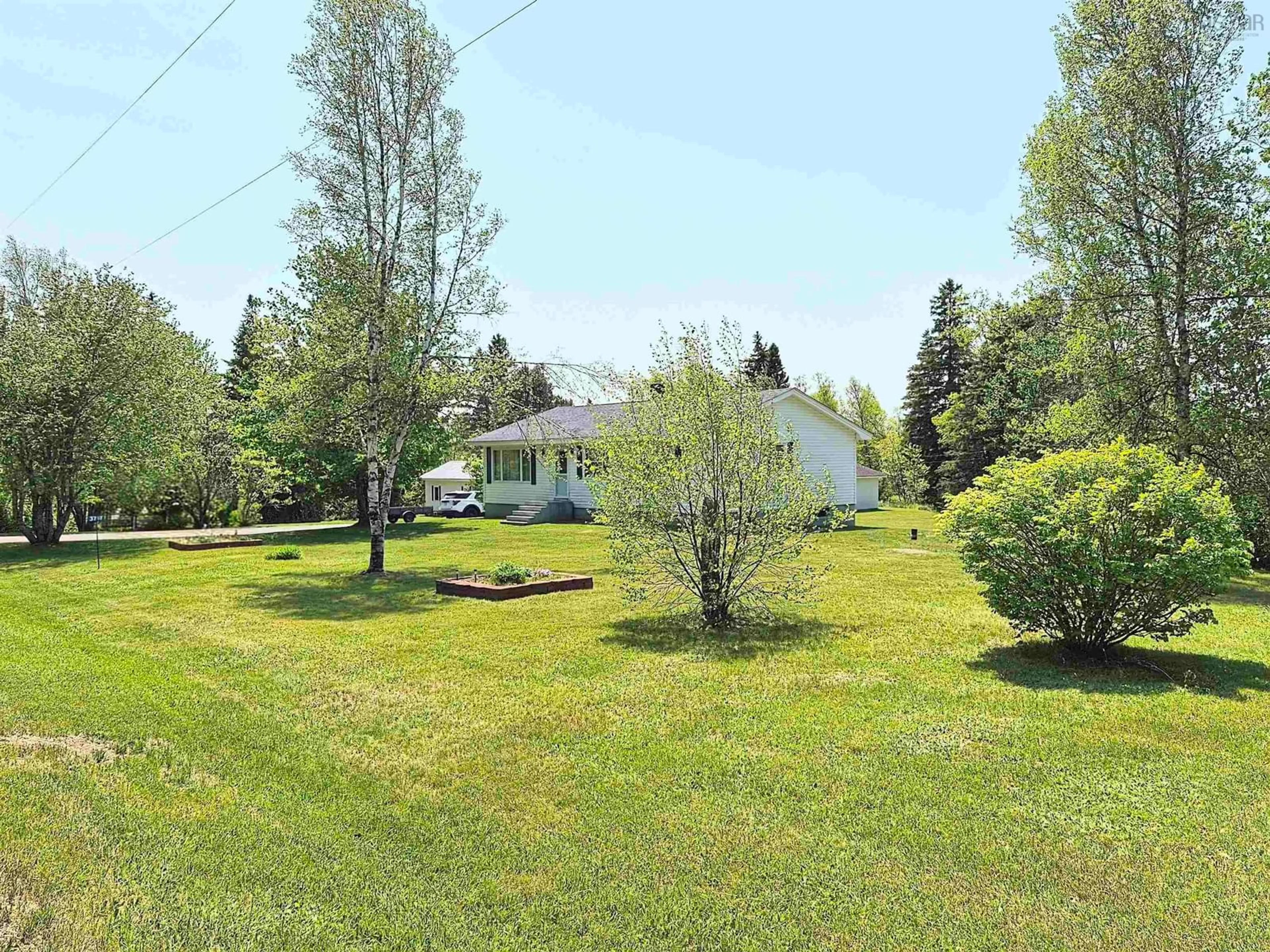 A pic from outside/outdoor area/front of a property/back of a property/a pic from drone, unknown for 3717 Boars Back Rd, River Hebert Nova Scotia B0L 1G0
