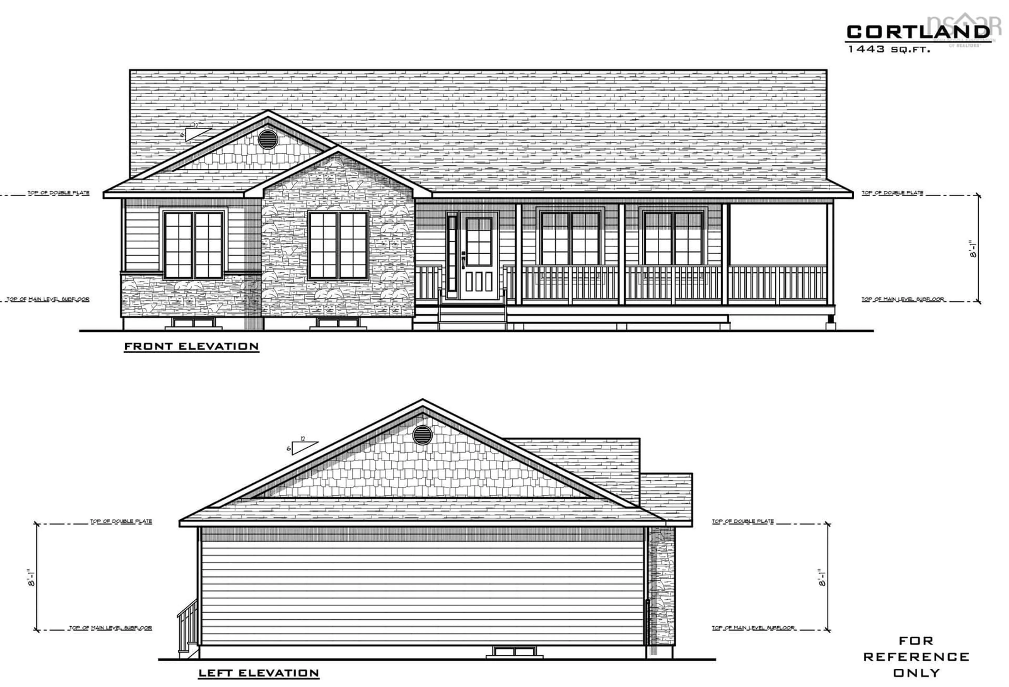 Floor plan for Lot 9 Biggs Dr, Amherst Nova Scotia B4H 3Y2