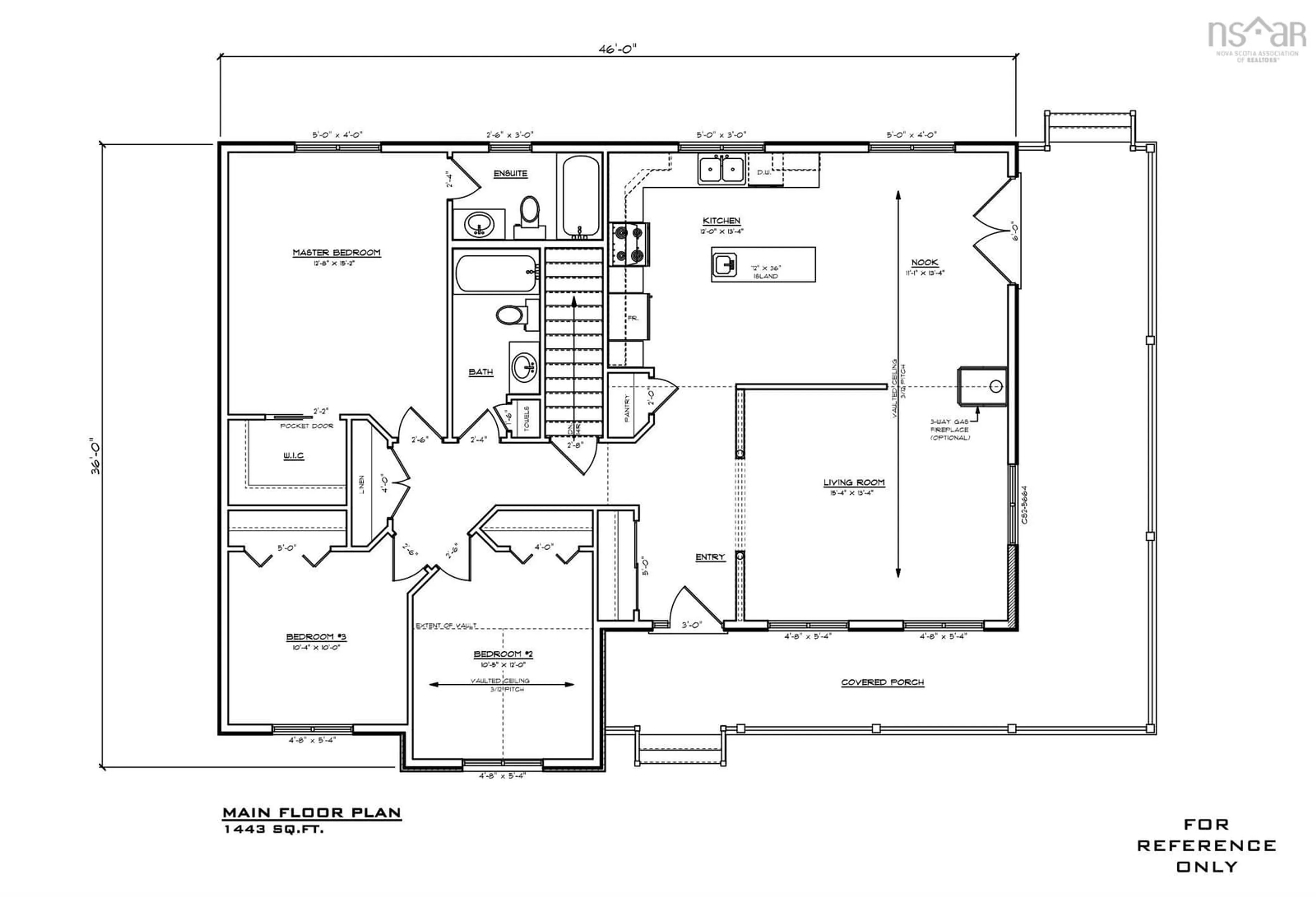 Floor plan for Lot 9 Biggs Dr, Amherst Nova Scotia B4H 3Y2