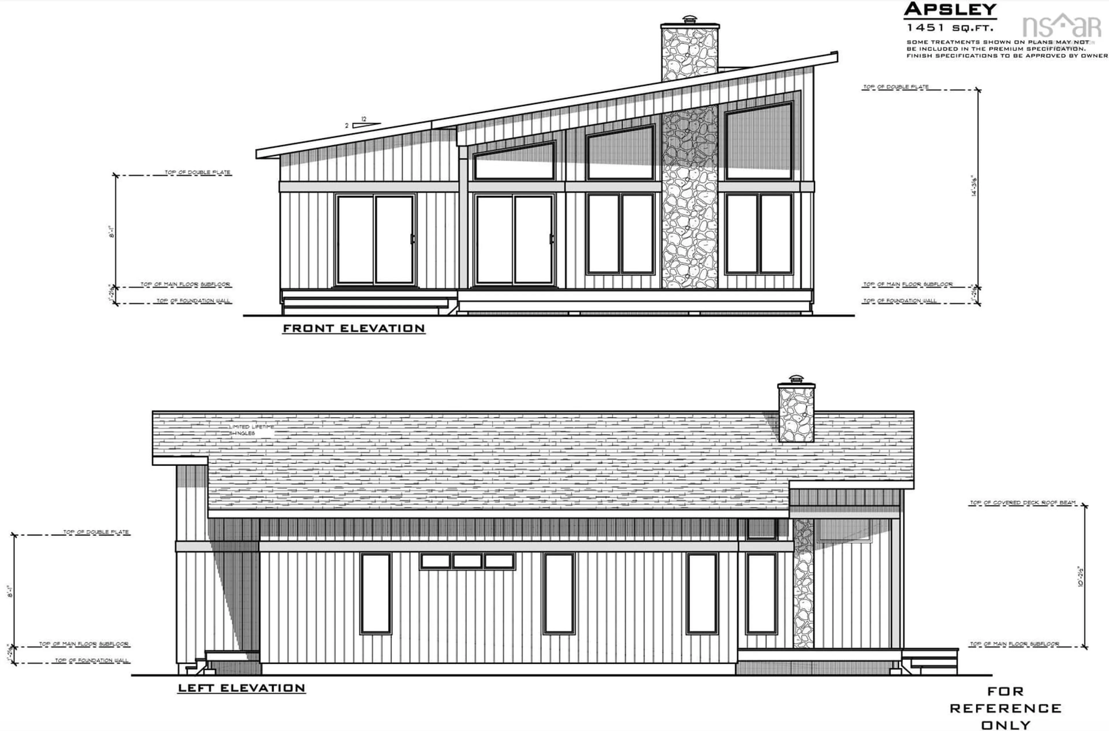 Floor plan for Lot 10 Biggs Dr, Amherst Nova Scotia B4H 3Y2