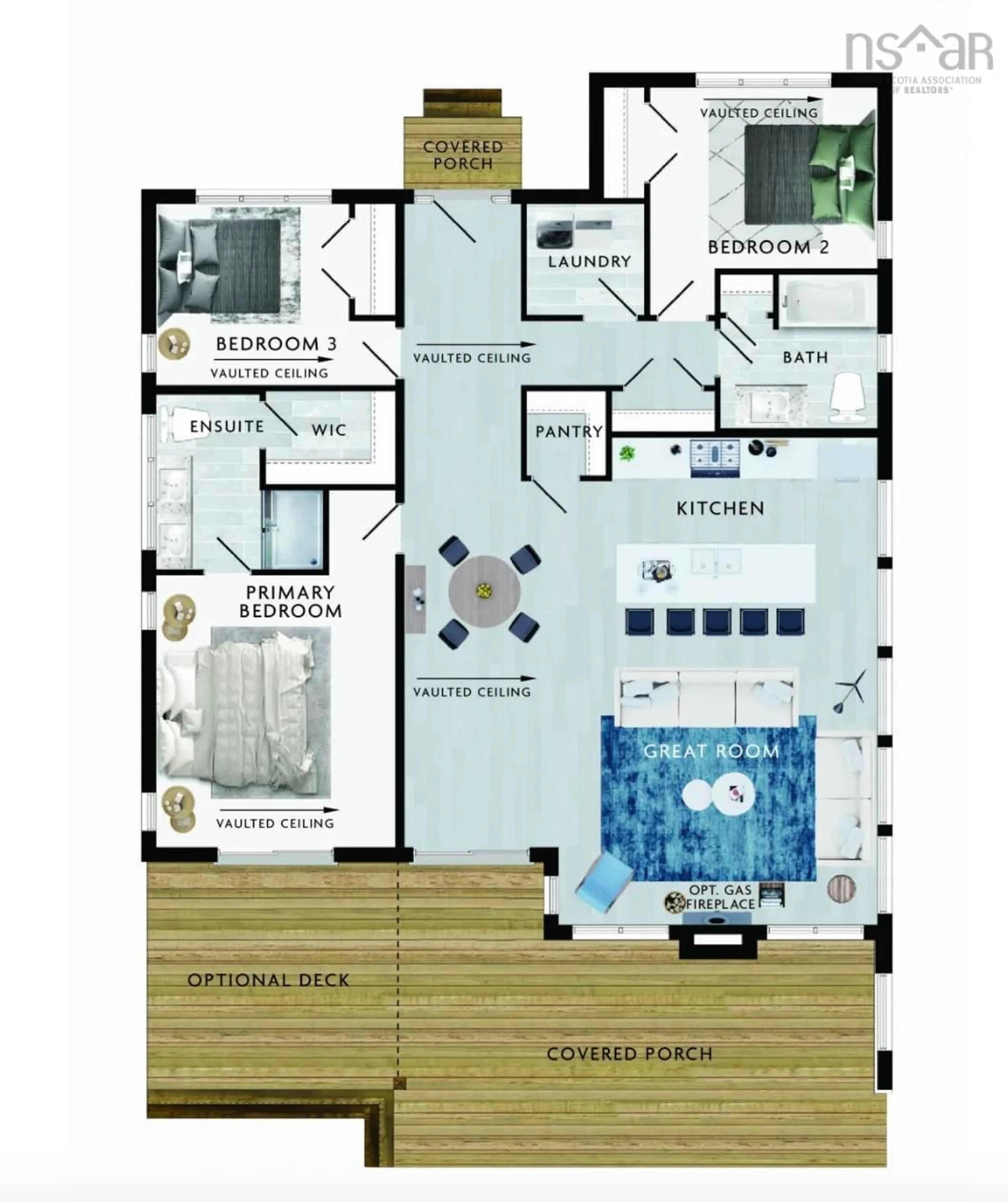 Floor plan for Lot 10 Biggs Dr, Amherst Nova Scotia B4H 3Y2