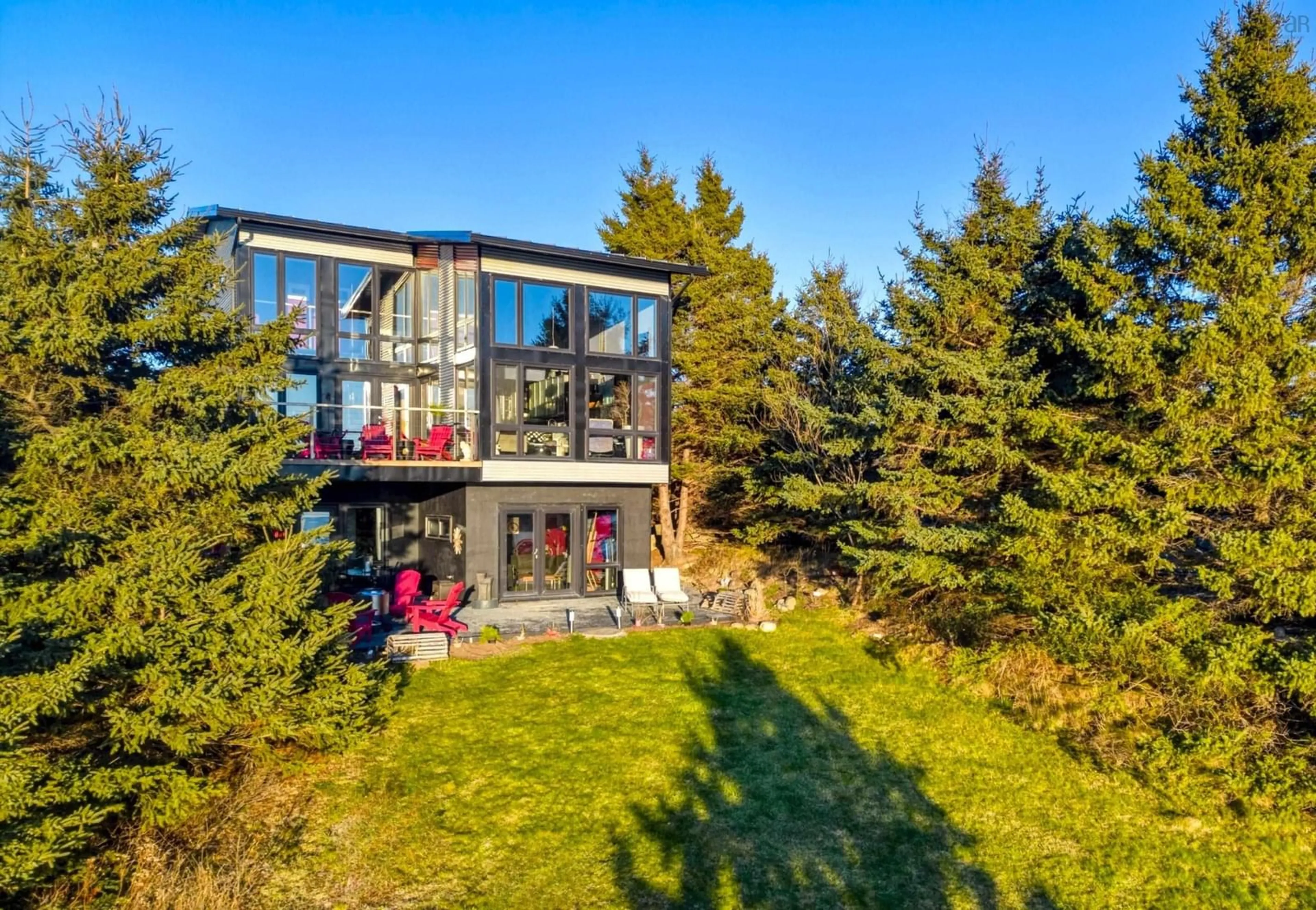 A pic from outside/outdoor area/front of a property/back of a property/a pic from drone, water/lake/river/ocean view for 66 Beach Hill Rd, Kingsburg Nova Scotia B0J 2X0