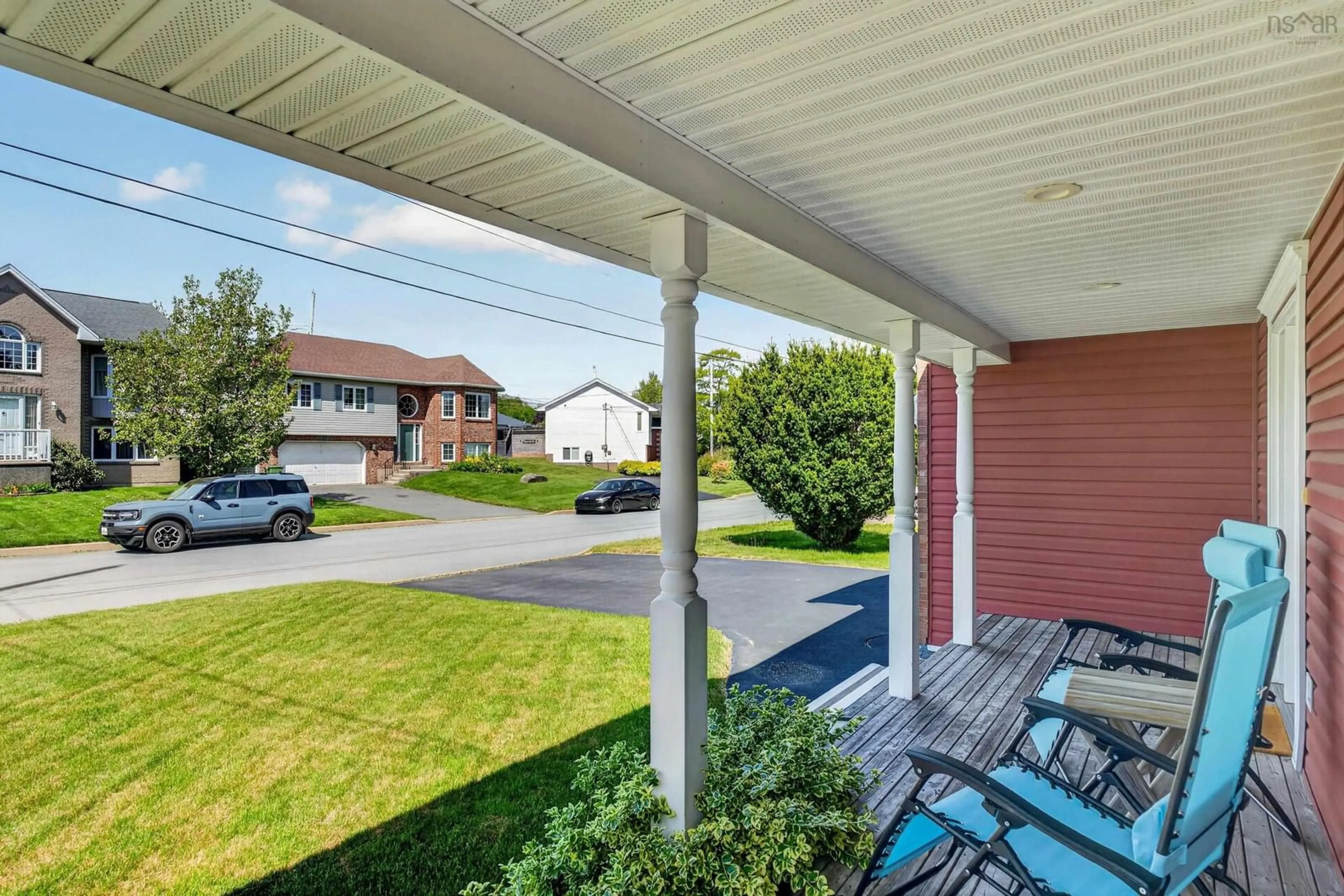 Patio, street for 7 Parkview Lane, Dartmouth Nova Scotia B2W 6E5