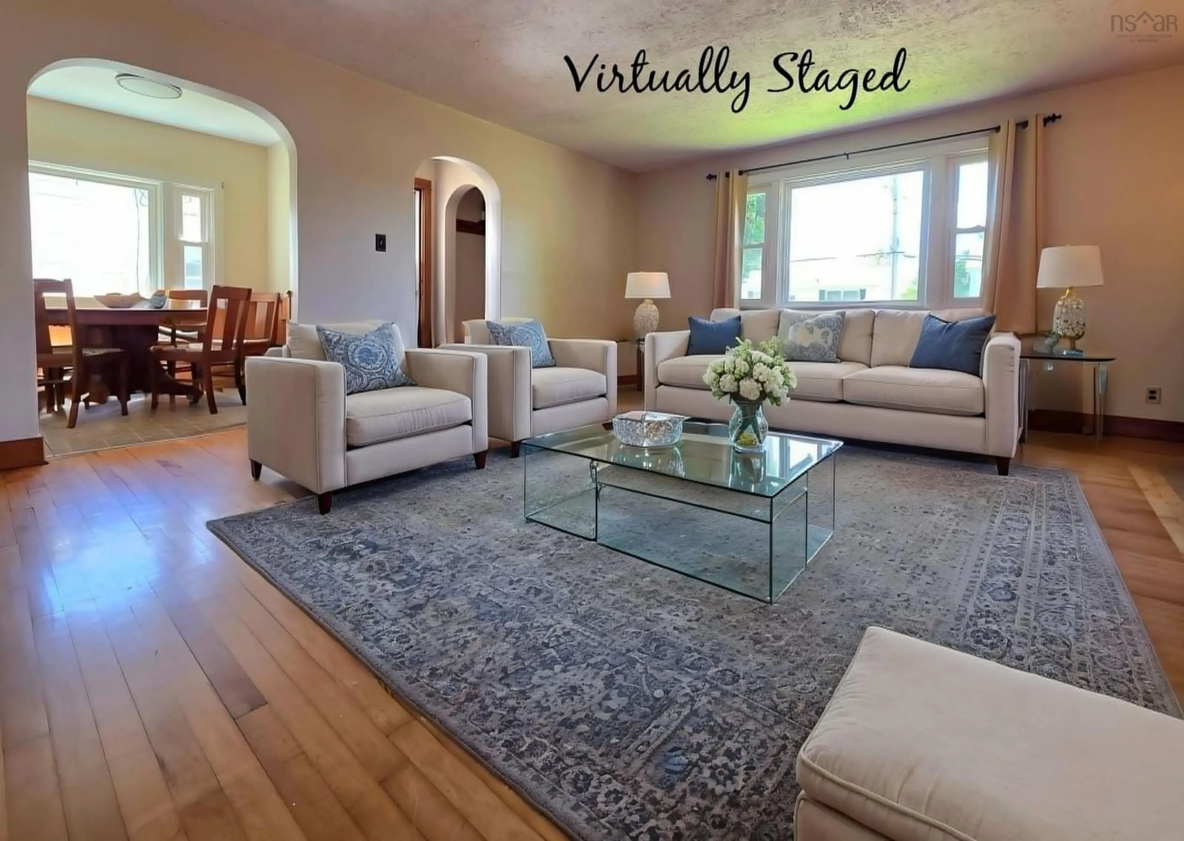 Living room with furniture, unknown for 61 Laurie St, Truro Nova Scotia B2N 4S8