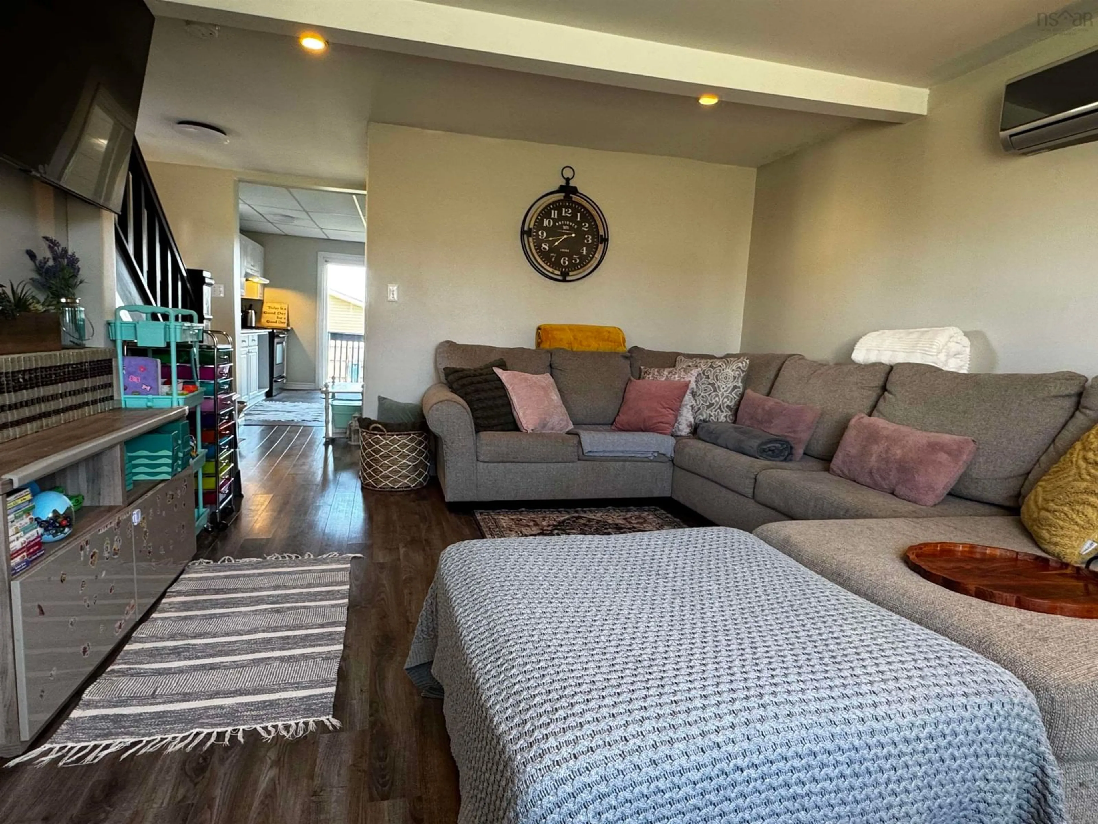 Living room with furniture, unknown for 38 Hay St, Glace Bay Nova Scotia B1A 5L9