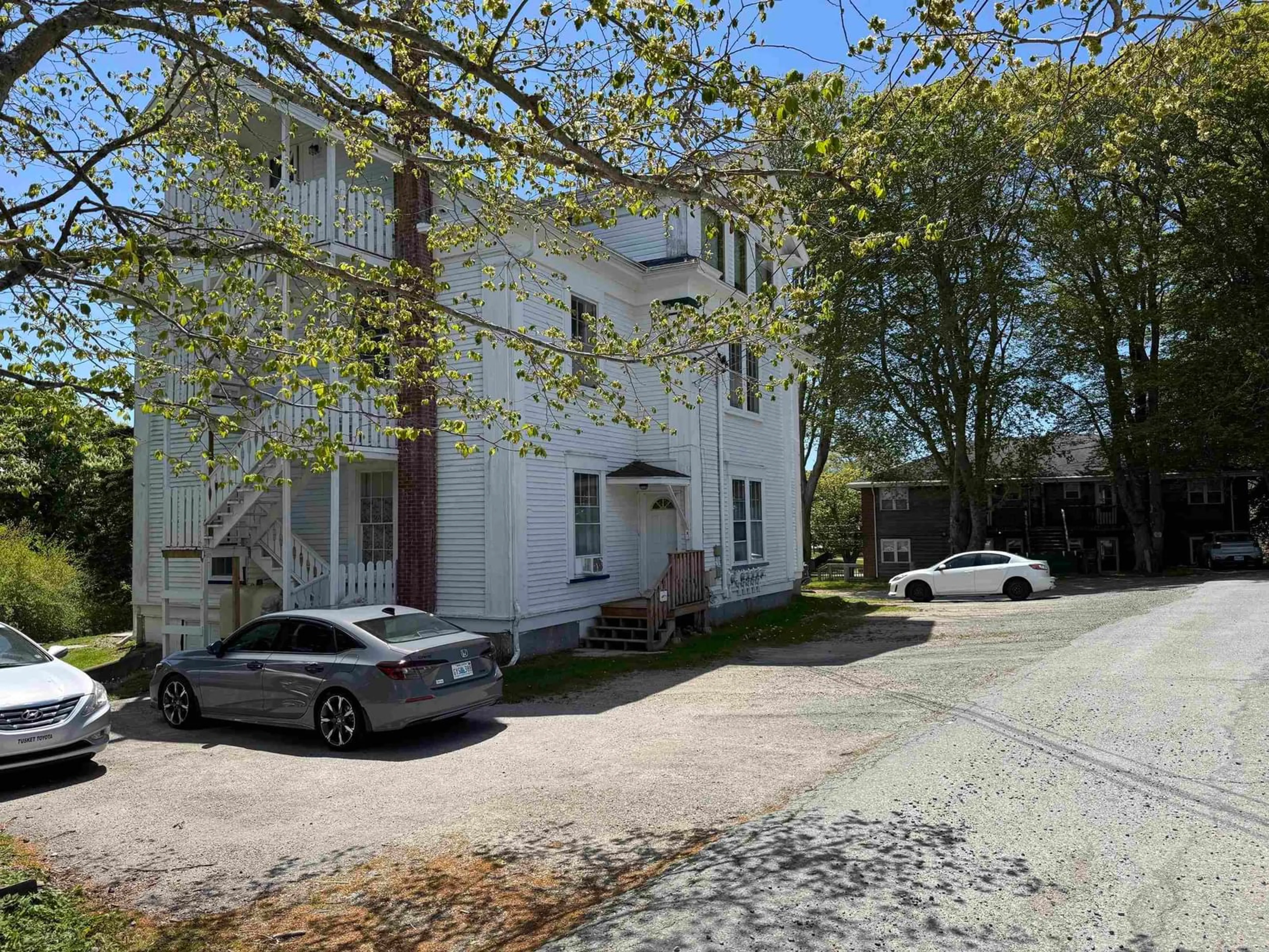 A pic from outside/outdoor area/front of a property/back of a property/a pic from drone, street for 6 Chipman Lane, Yarmouth Nova Scotia B5A 1N3