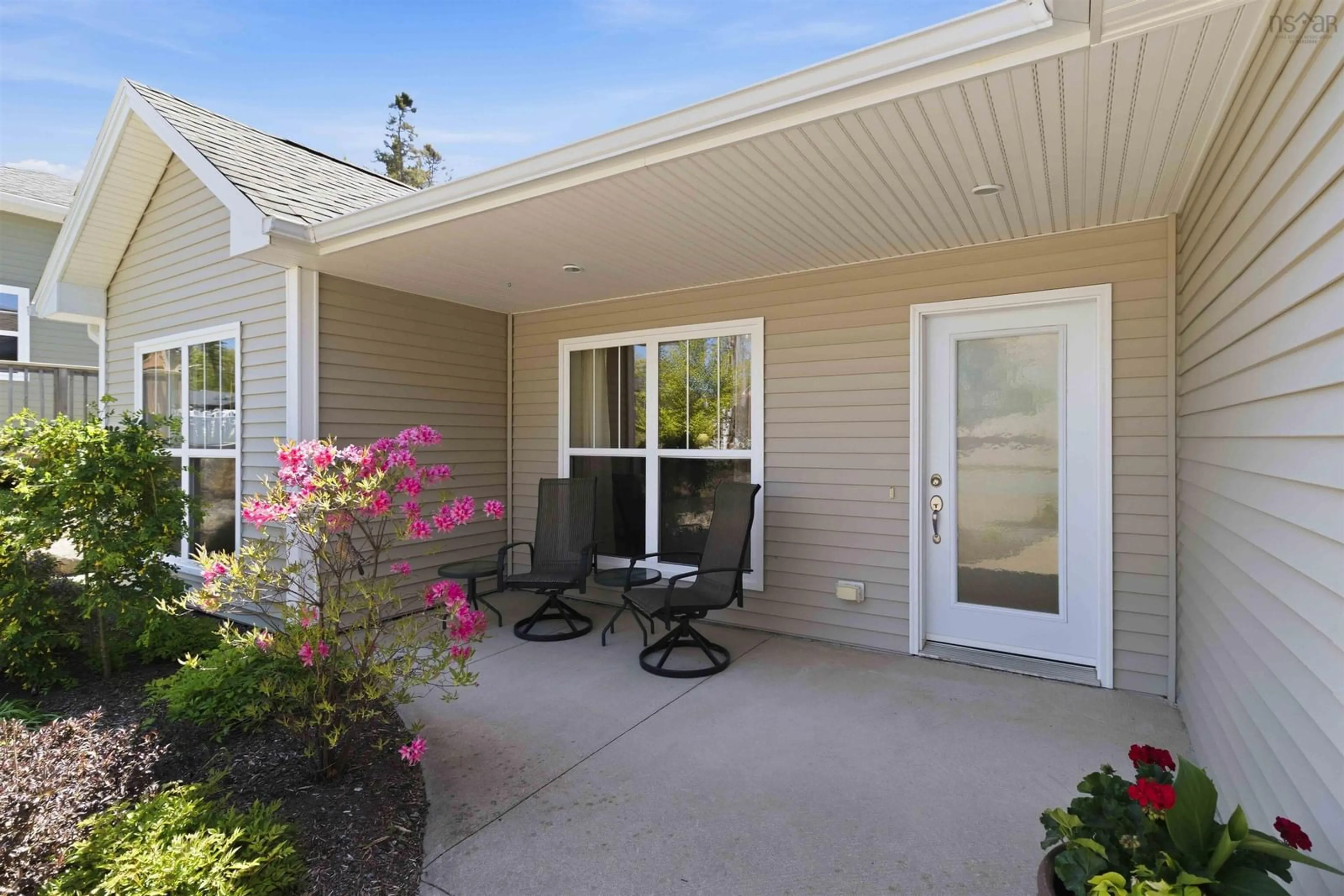 Patio, water/lake/river/ocean view for 32 Roundhouse Dr, Bridgewater Nova Scotia B4V 9A9