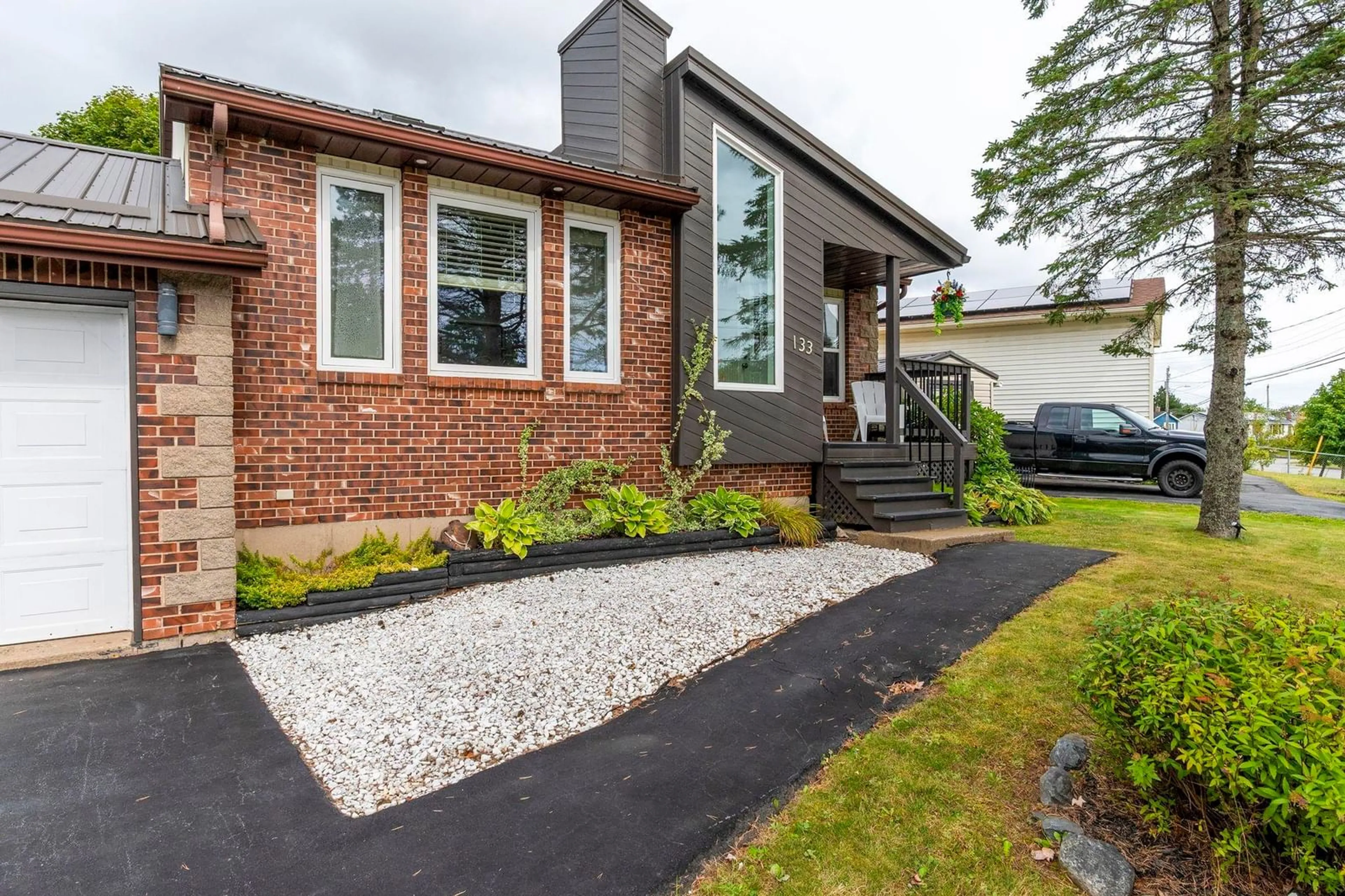 Home with brick exterior material, street for 133 Chaswood Dr, Dartmouth Nova Scotia B2V 2M4