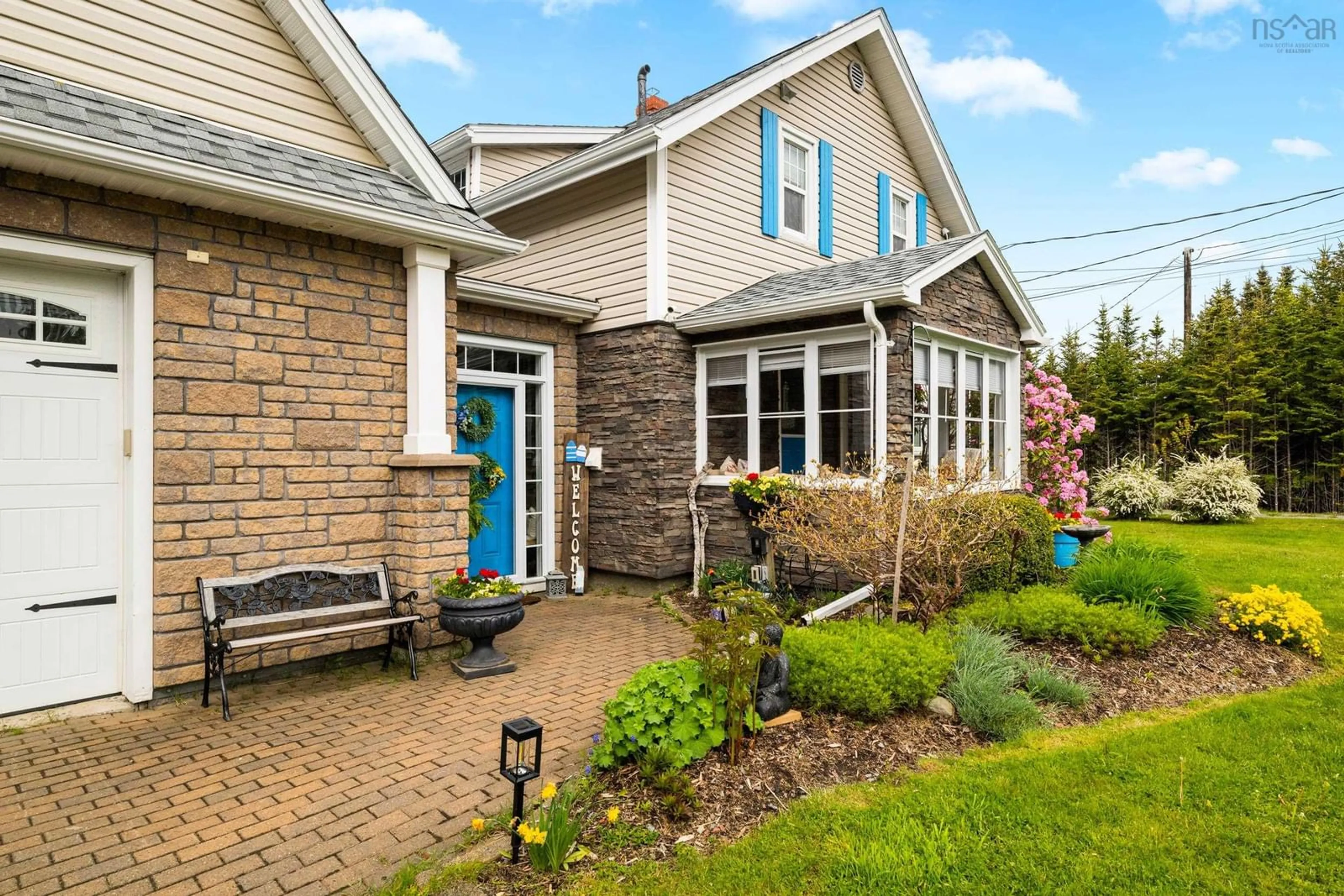 Home with brick exterior material, street for 2270 Ostrea Lake Rd. Rd, Ostrea Lake Nova Scotia B0J 2L0