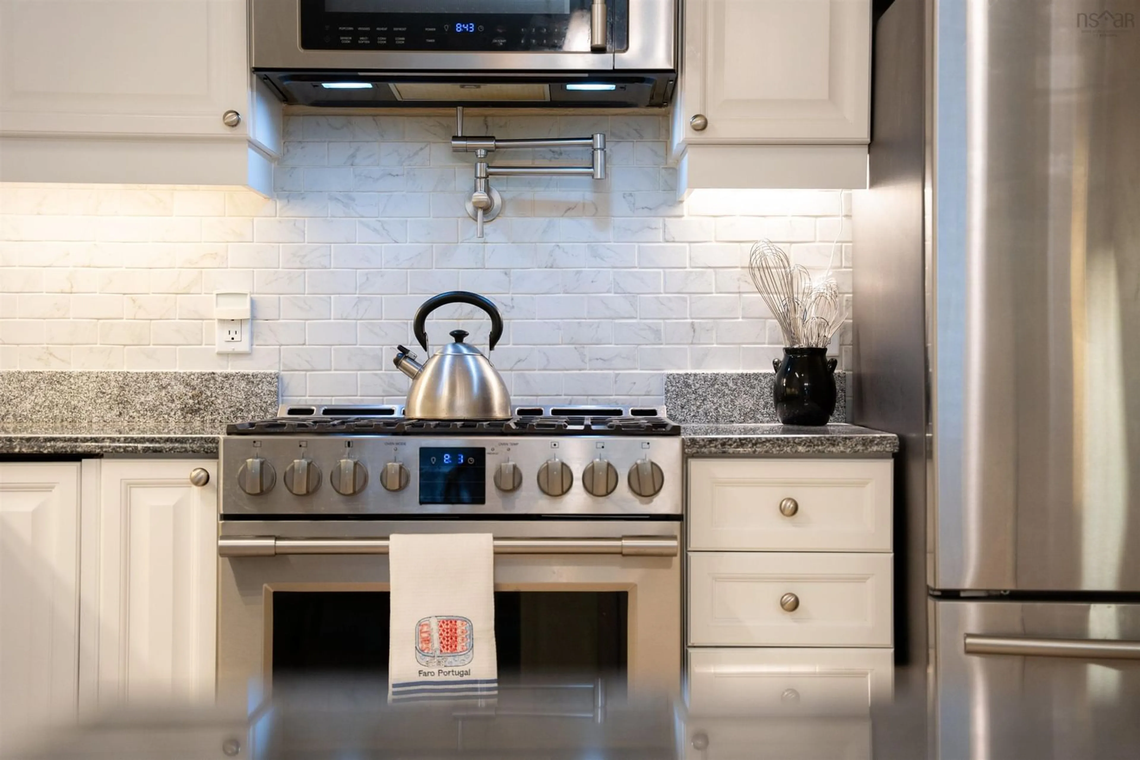 Contemporary kitchen, ceramic/tile floor for 34 Greenside Lane, Hammonds Plains Nova Scotia B4B 2A1