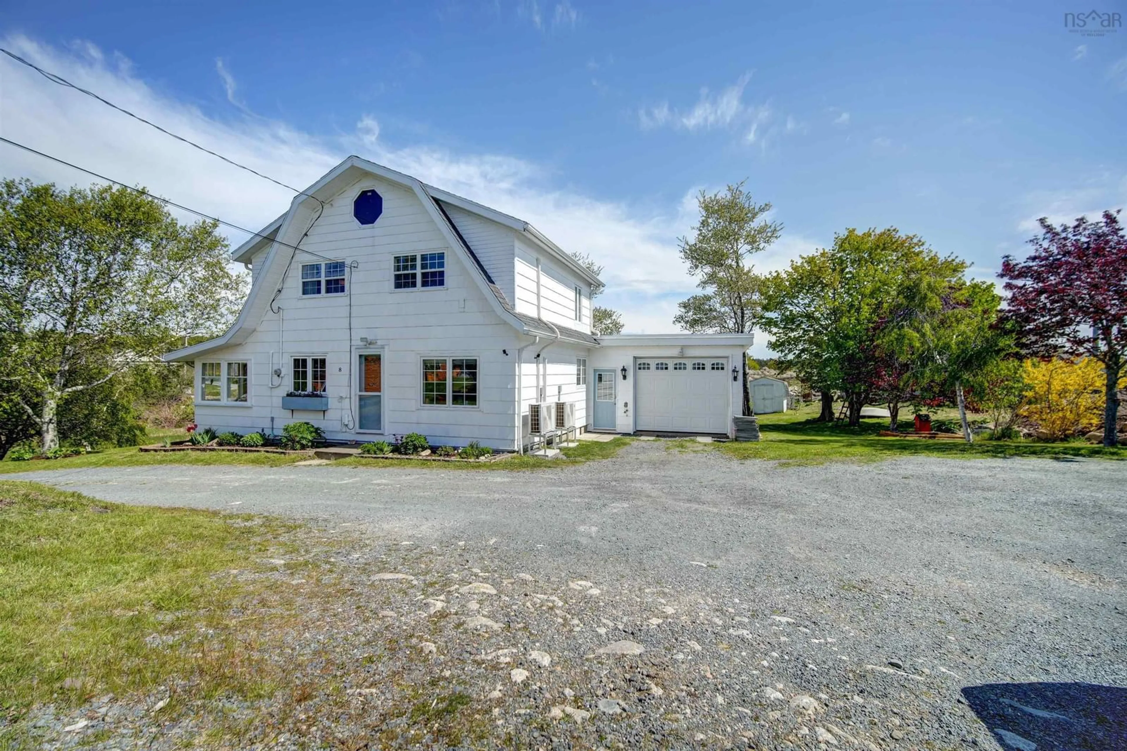 A pic from outside/outdoor area/front of a property/back of a property/a pic from drone, unknown for 8 Harrie Dr, Terence Bay Nova Scotia B3T 1Y2