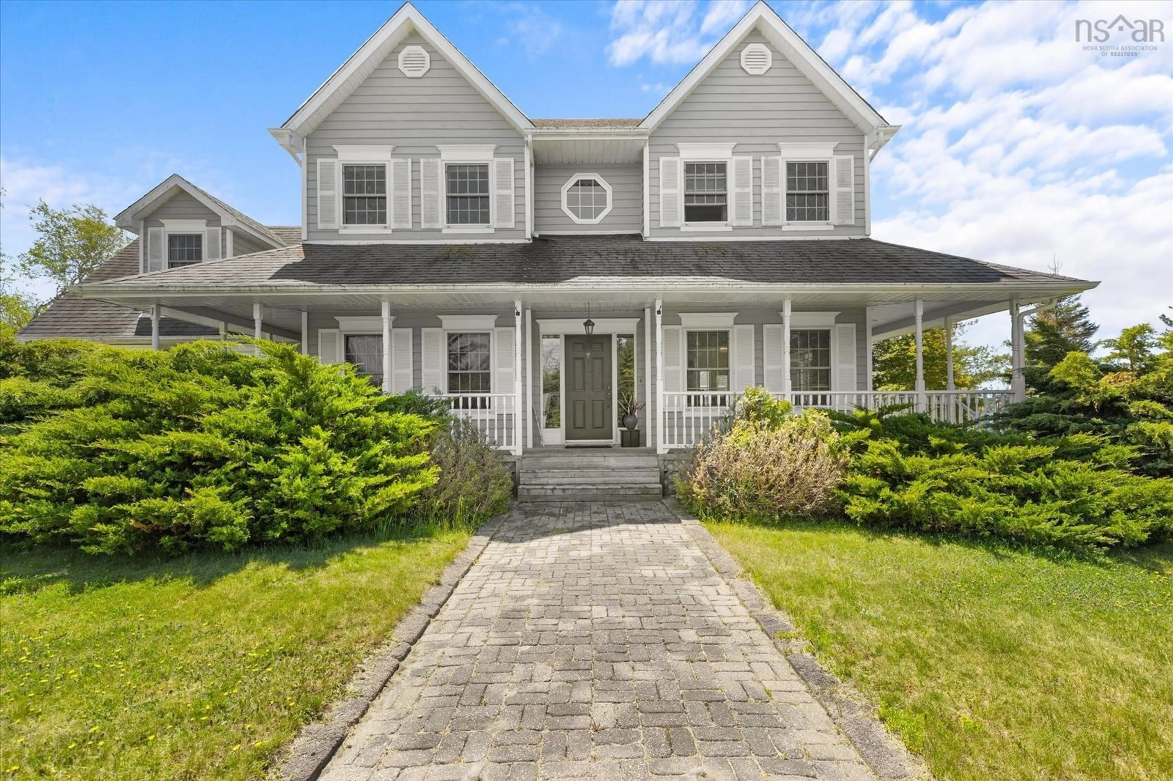 Home with vinyl exterior material, street for 3 Ryers Lane, Shelburne Nova Scotia B0T 1W0